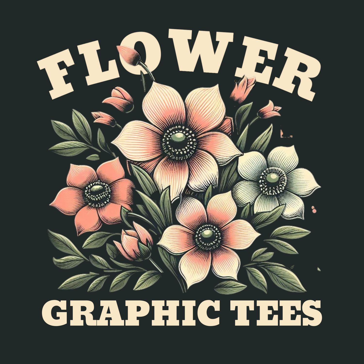 Flower Graphic Tees