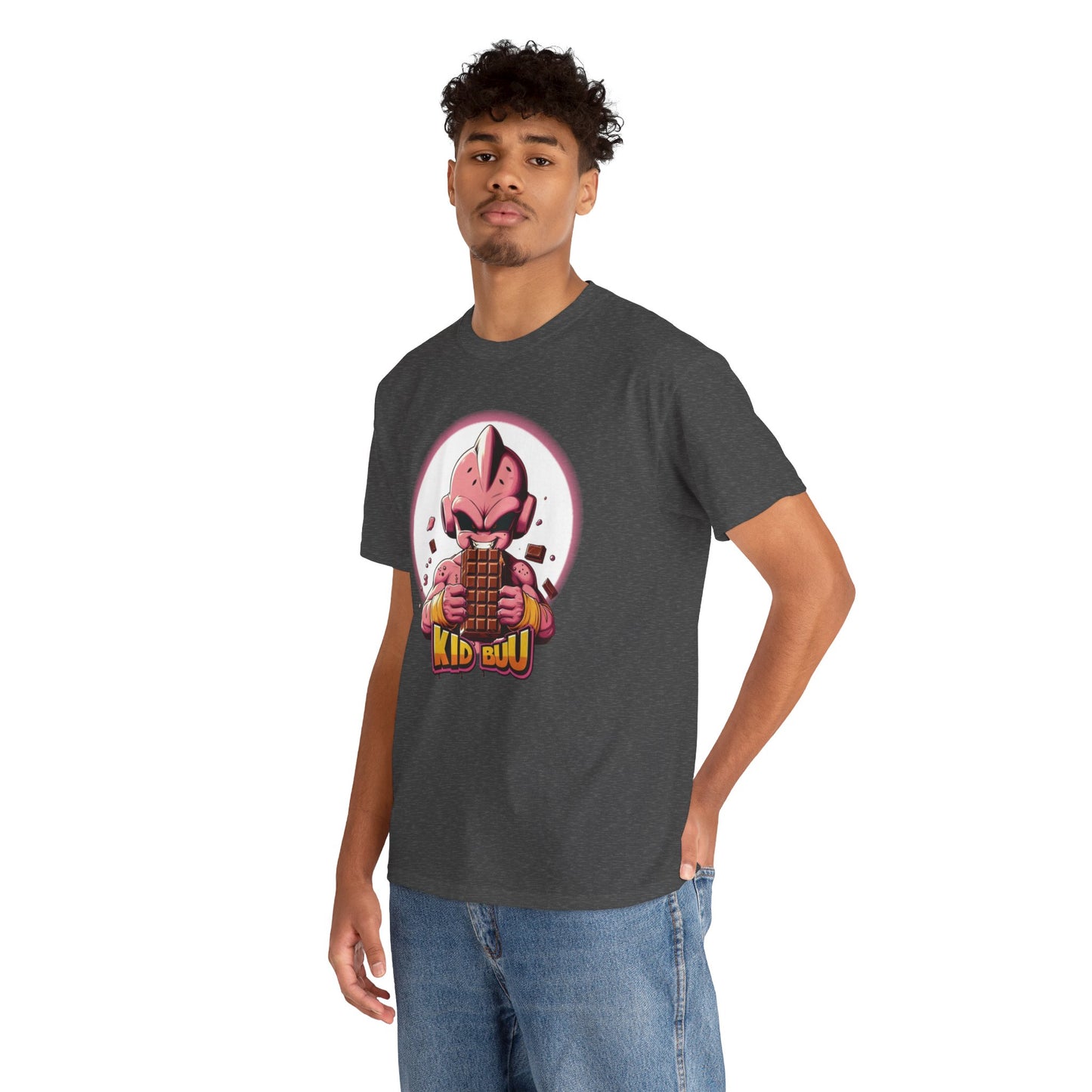 Kid Buu Chocolate Feast Unisex Heavy cotton Tee