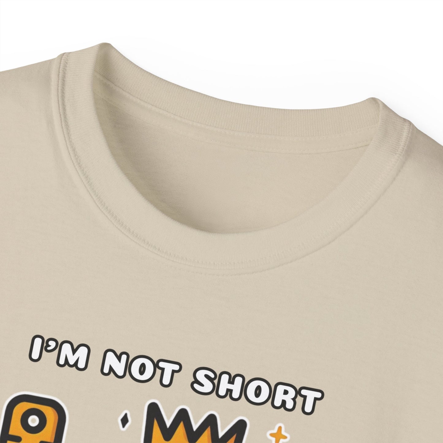 Vertically Challenged, Height Reserved! Unisex Ultra Cotton Tee