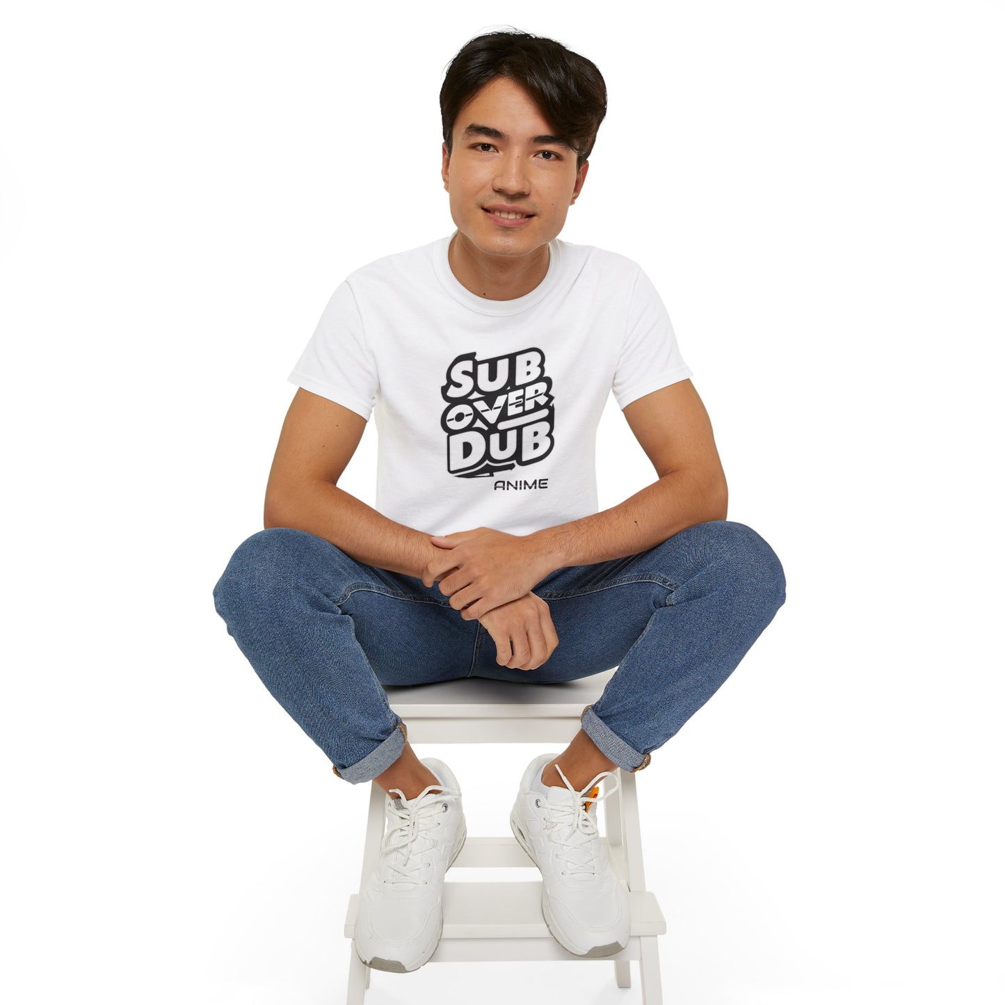 Anime done right Tee: Settle the Score with 'Sub over Dub' , A Stylish Salute to Subtitle Superiority!
