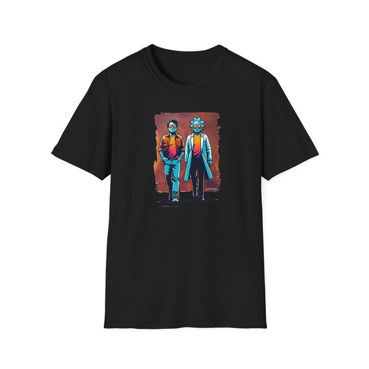 Time-Traveling Duo: Excellent Wardrobe Adventure, Stay McFly with our unisex graphic T-shirt