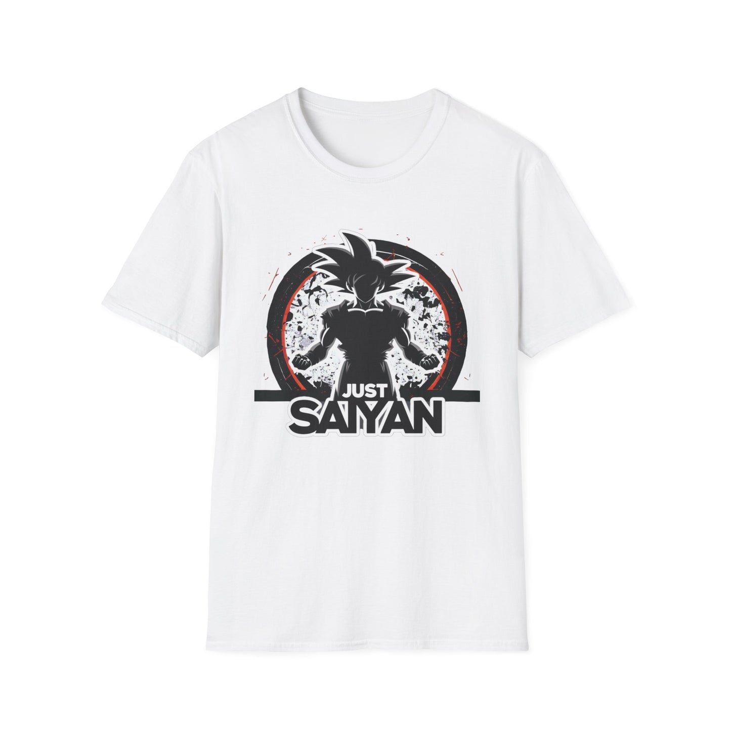 Just Saiyan: Exclusive kakarot Silhouette Graphic Tee for Anime Enthusiasts