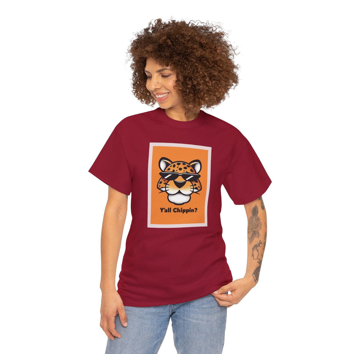 Chester's Chip Check: Y'all Chippin'? Unisex Graphic Tee