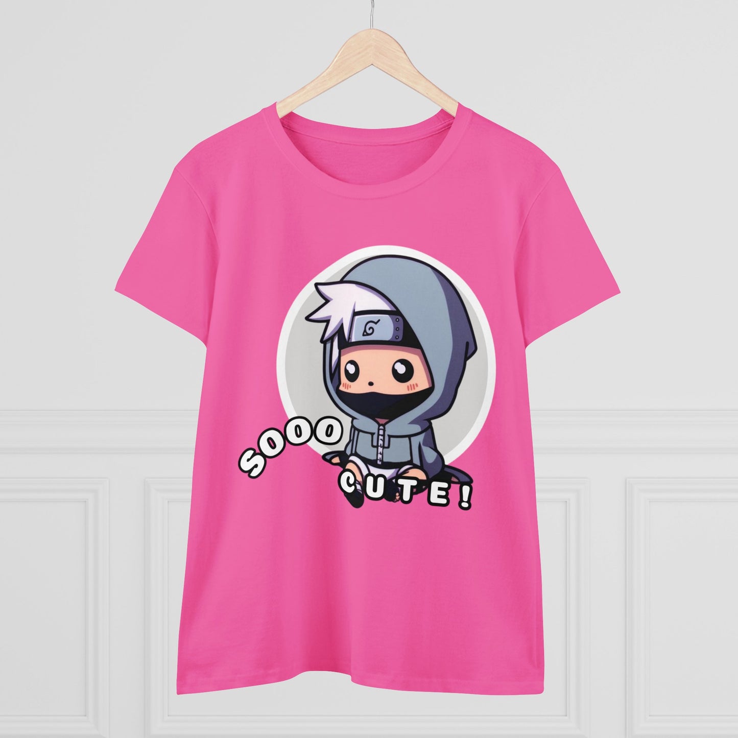 Cute Edition: Copy ninja technique; mini shadow clone jutsu, Women's Cotton Graphic Tee