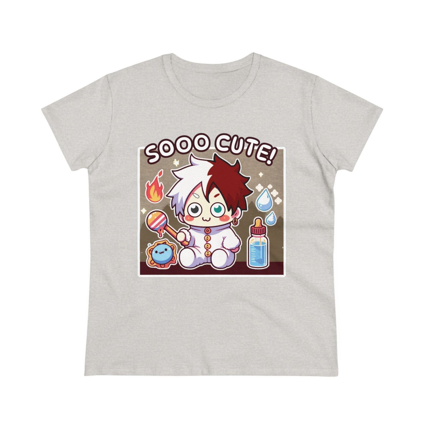 Cute edition: Milk & Quirks Women's Midweight Cotton Tee