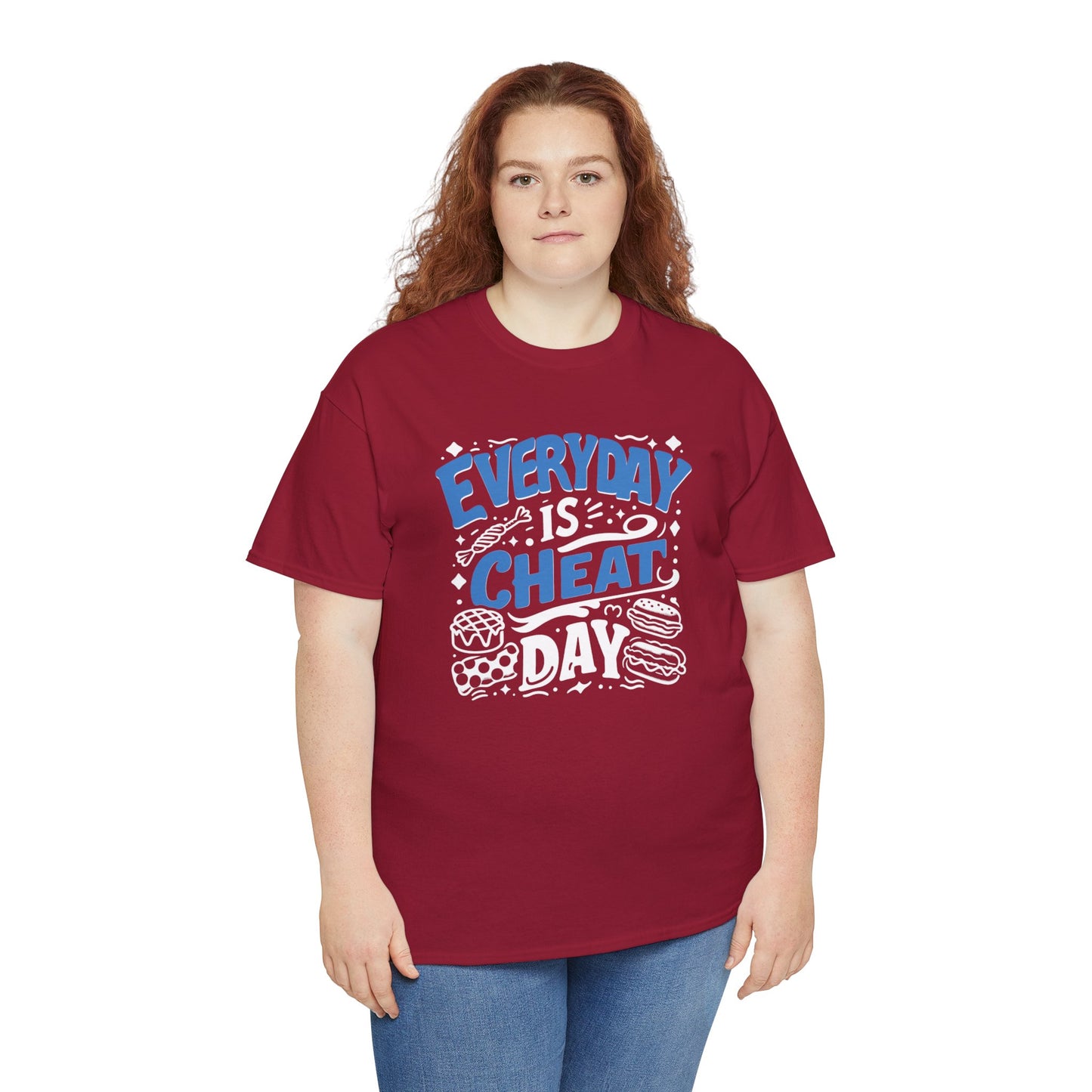 24/7 Cheat Day: Satisfy Your Cravings-Unisex Graphic Tee