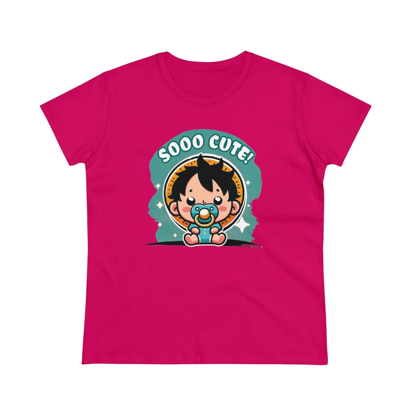 Cute Edition: Baby Gum Gum Pirate King Women's Cotton Graphic Tee