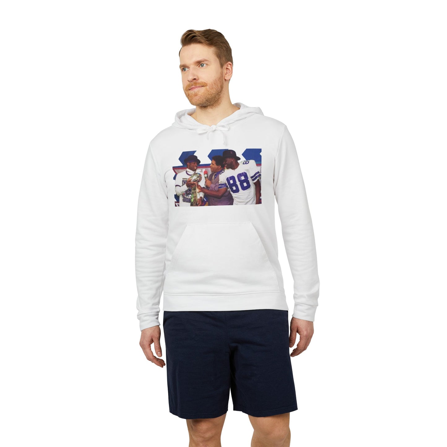 adidas Superbowl 30 Fleece Hoodie