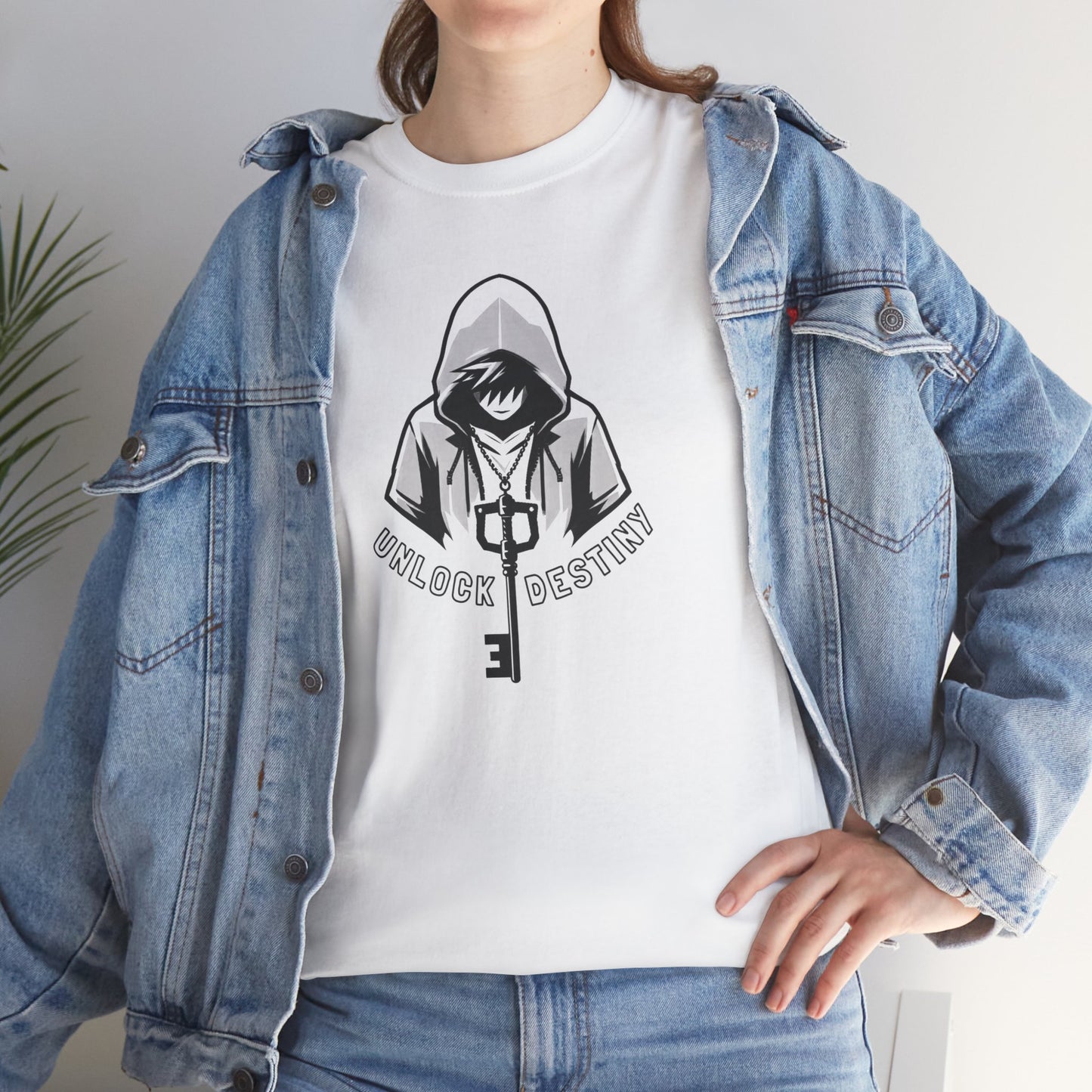 Hooded Hero: Keyblade Quest, Unisex Heavy Cotton Tee