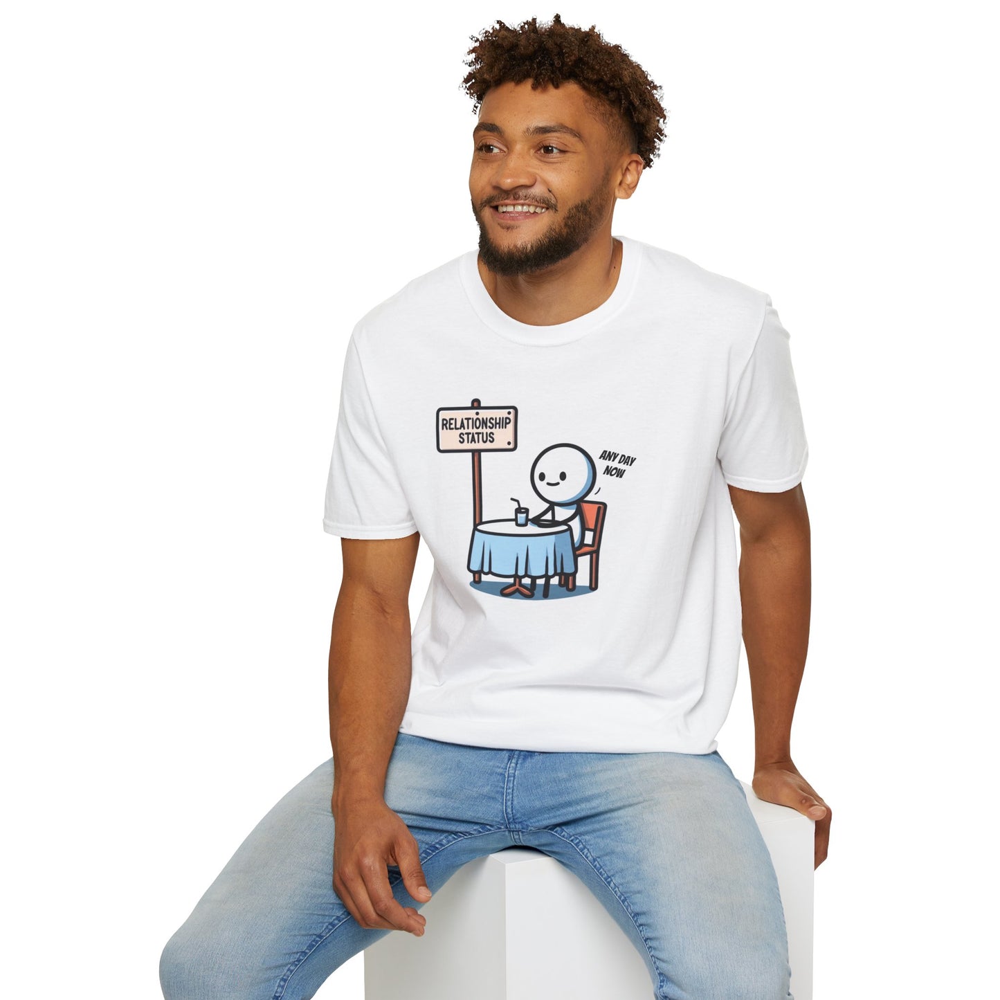 Relationship Status: Cotton Comedian Edition  'In a Relationship with Patience' Unisex Tee