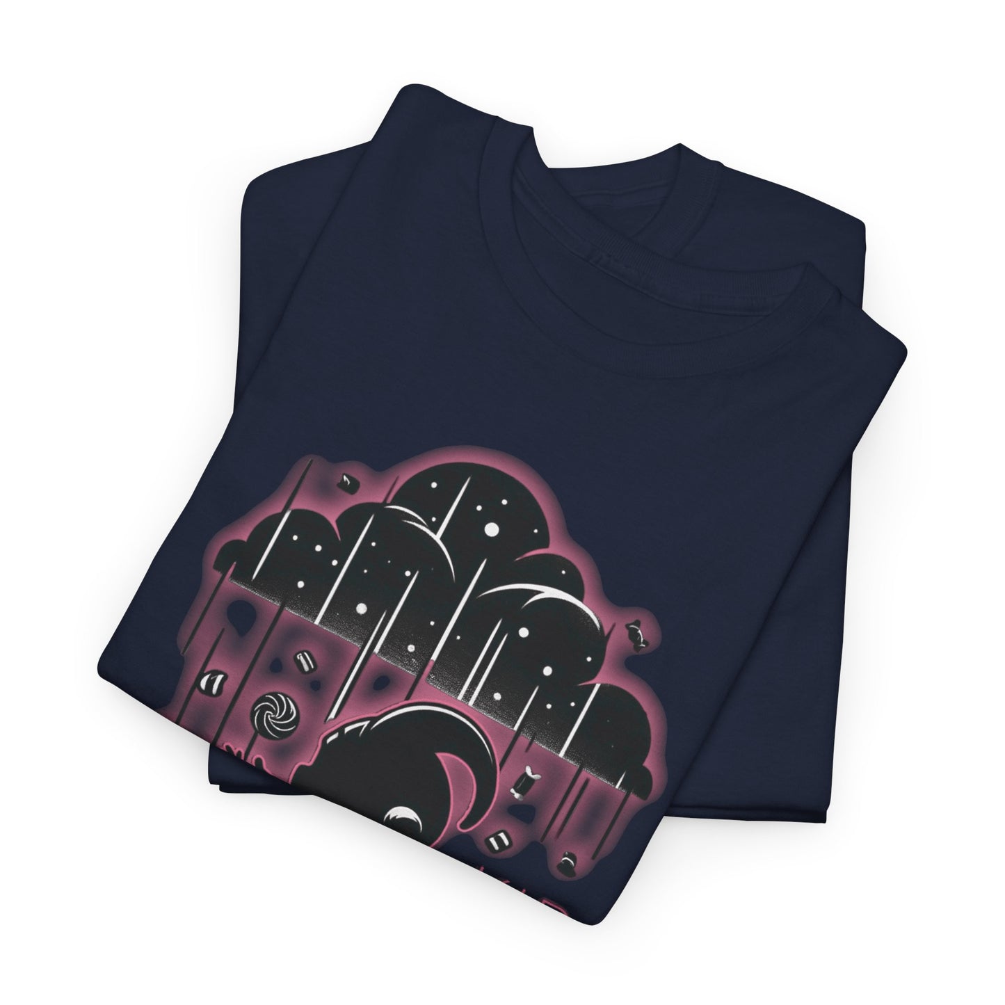 Candy Catastrophe: Rain of Sweets Unisex Heavy Cotton Tee
