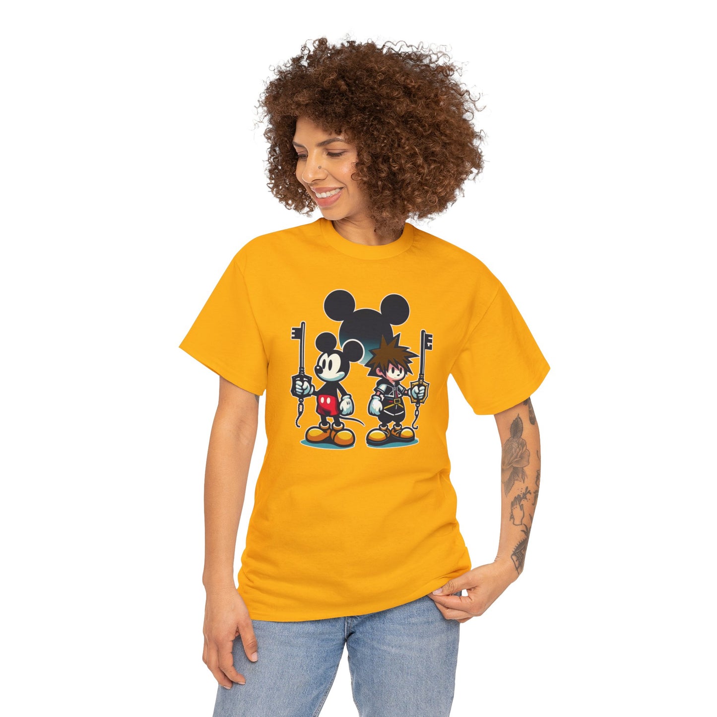 KeyBlade Warriors Unite, Unisex Heavy Cotton Tee