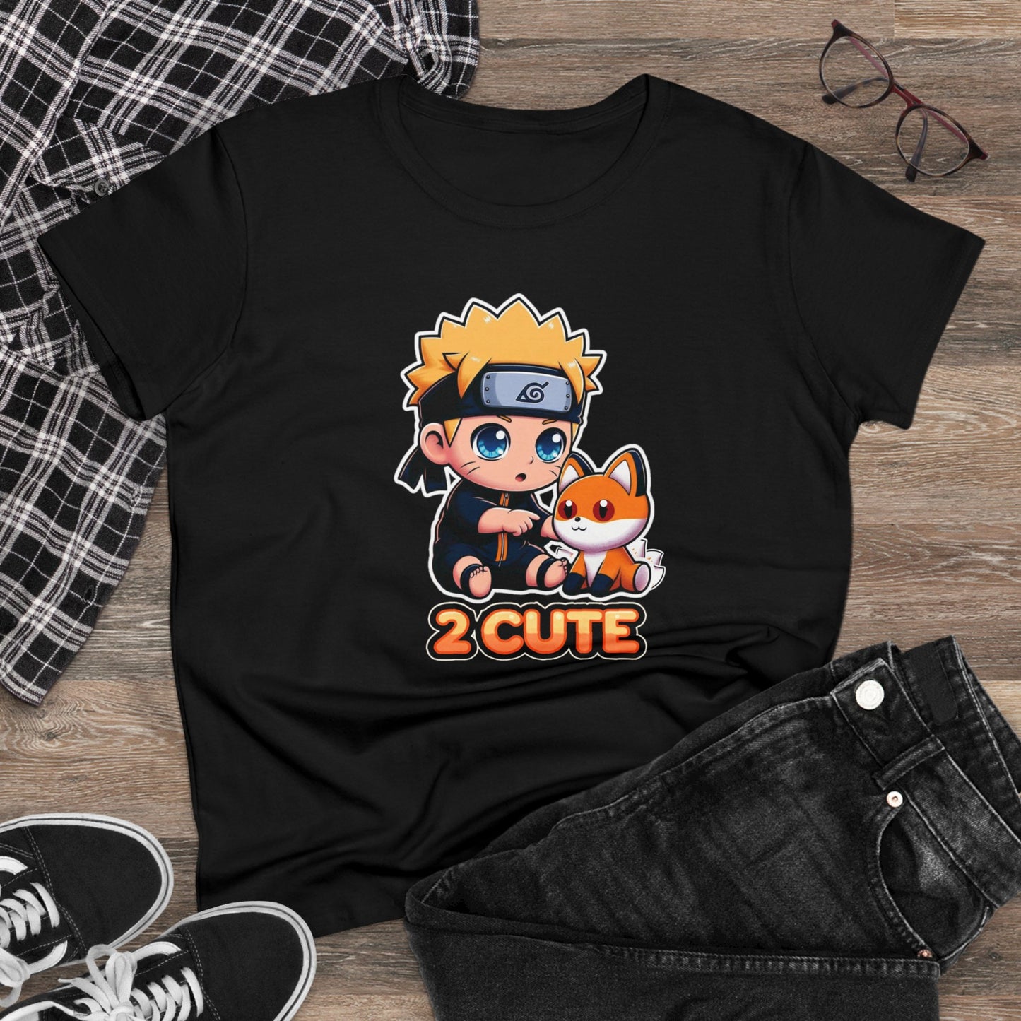 Women's soft style tee: A Shinobi's best friend Tee, friends till the end