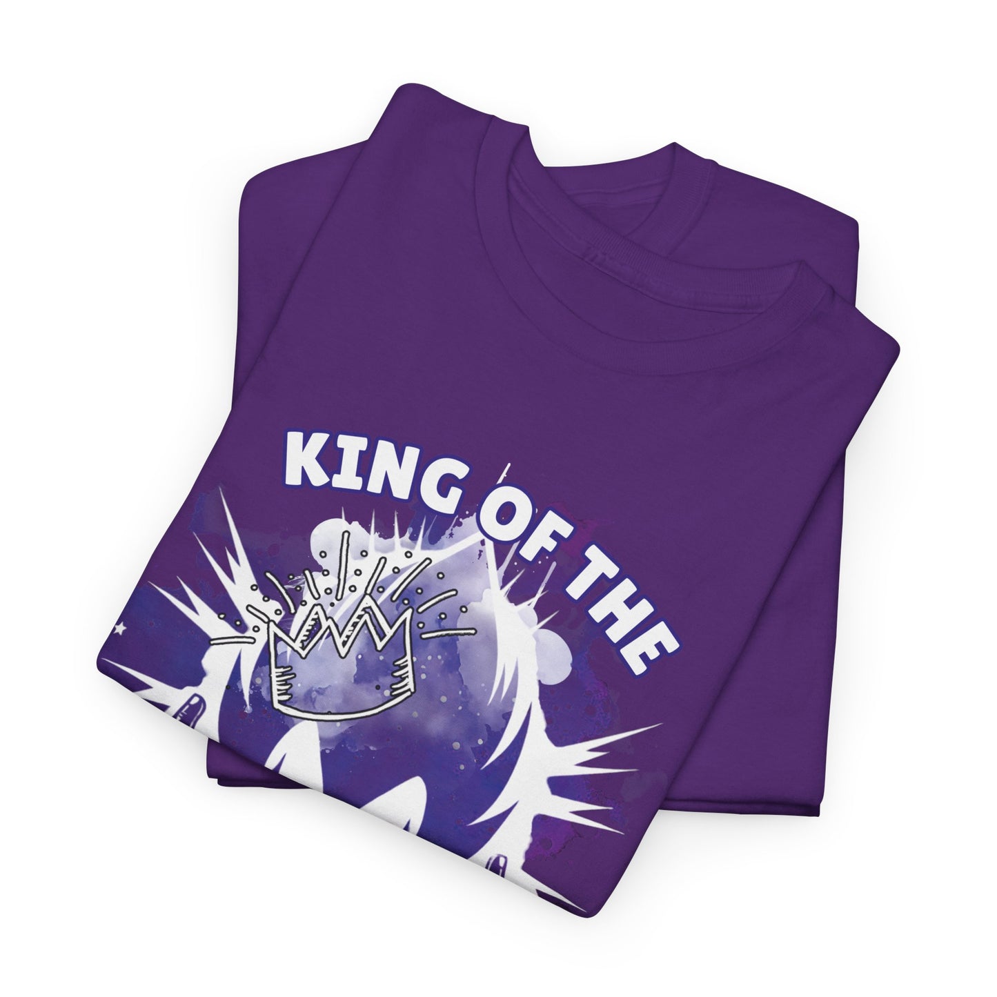 King of 1v1, Saiyan Prince Unisex Heavy cotton Tee