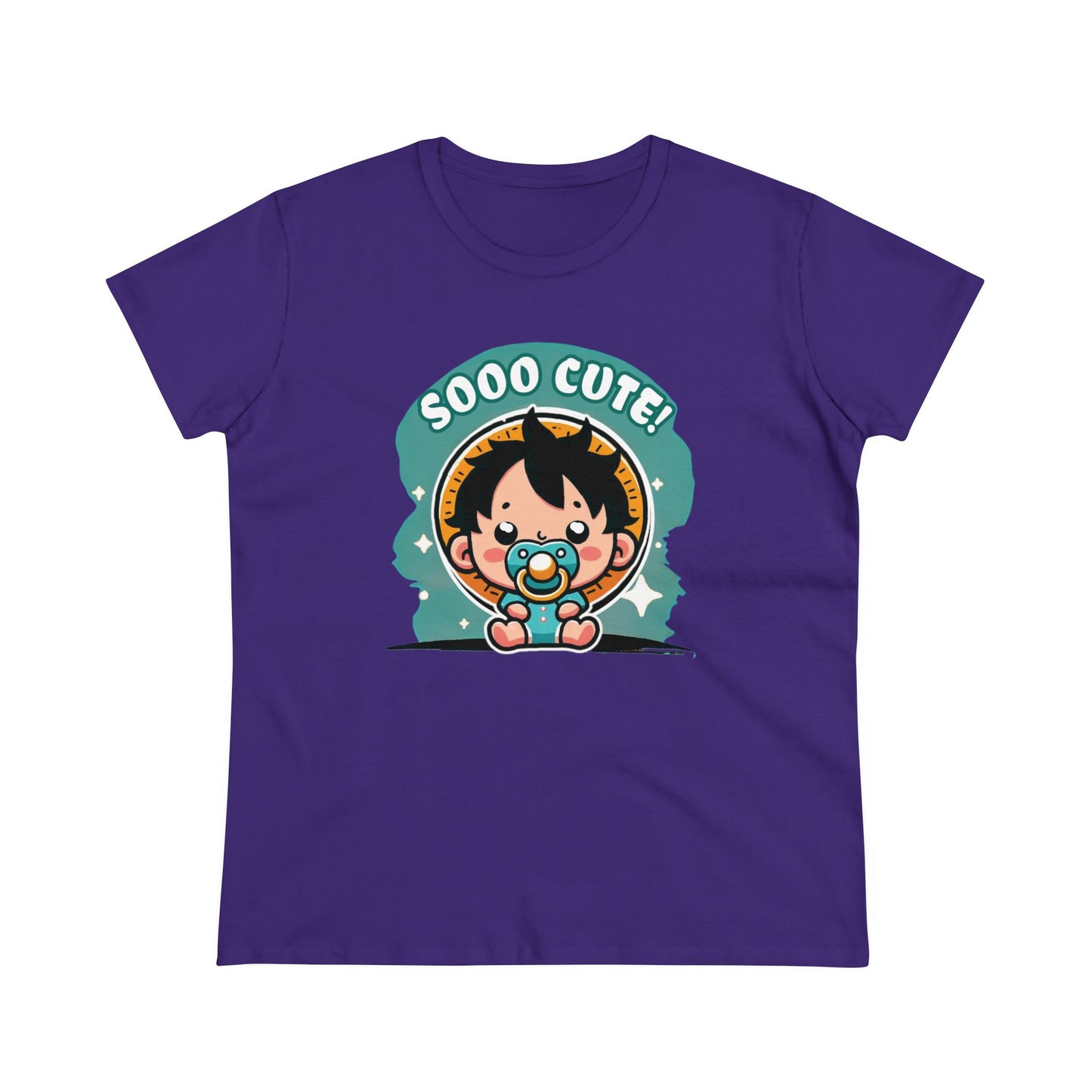 Cute Edition: Baby Gum Gum Pirate King Women's Cotton Graphic Tee