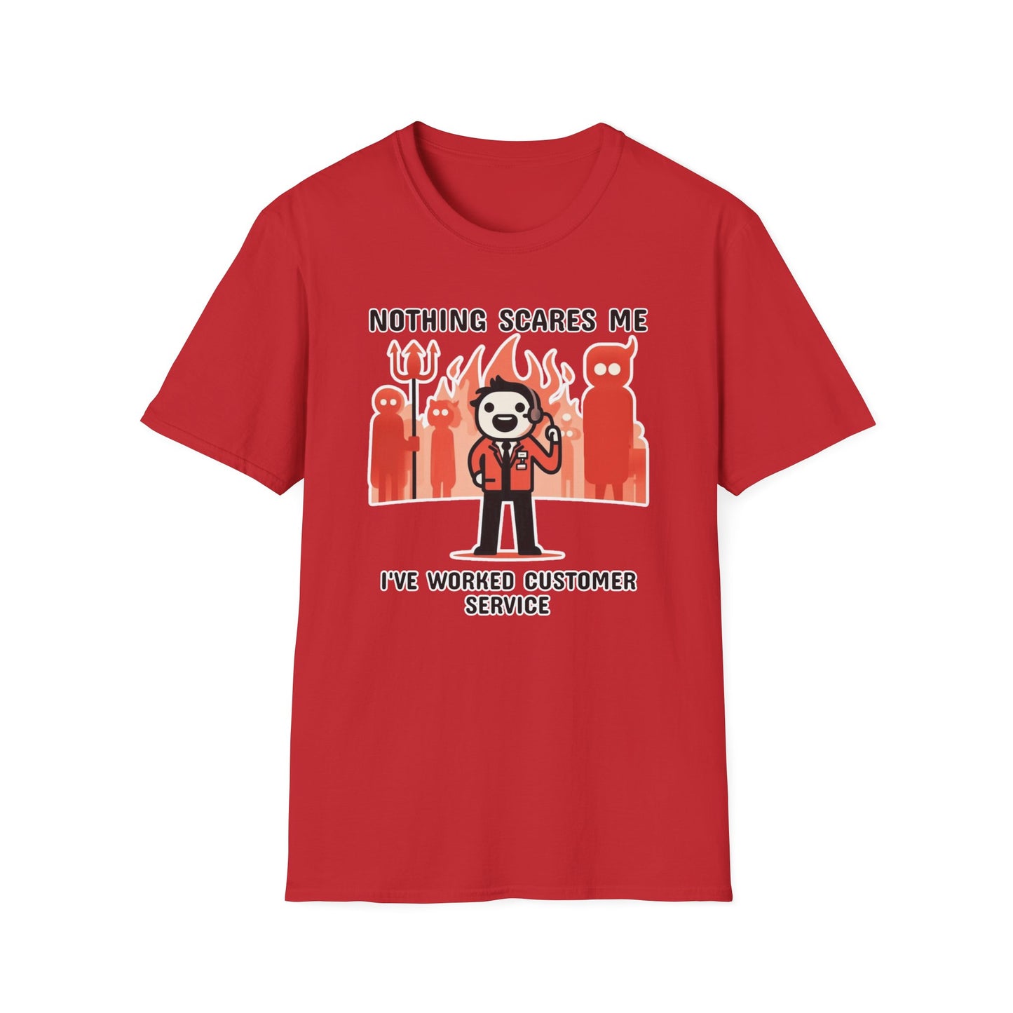 Customer Service Survivor: Thriving in Hell and Still Smiling! Unisex Graphic Tee