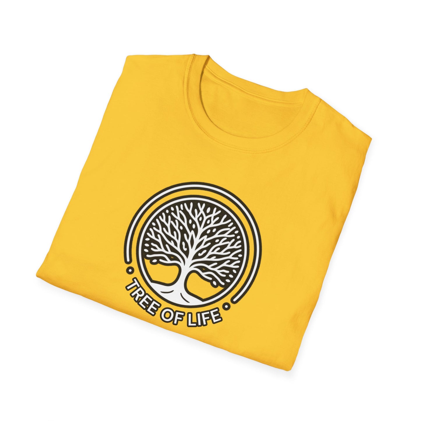 Roots of Balance: Unisex Tree of Life Essence Cotton Tee