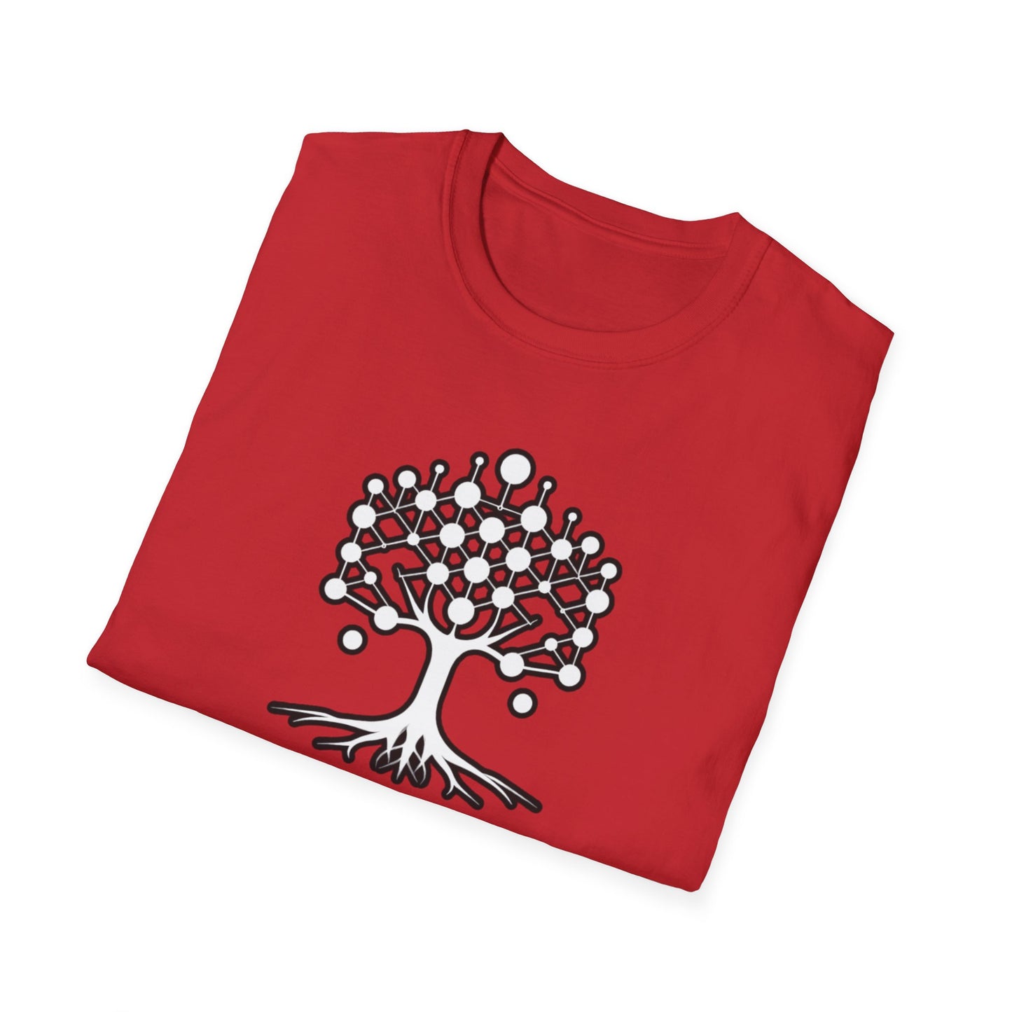 Roots of Balance: Unisex Tree of Life Essence Cotton Tee