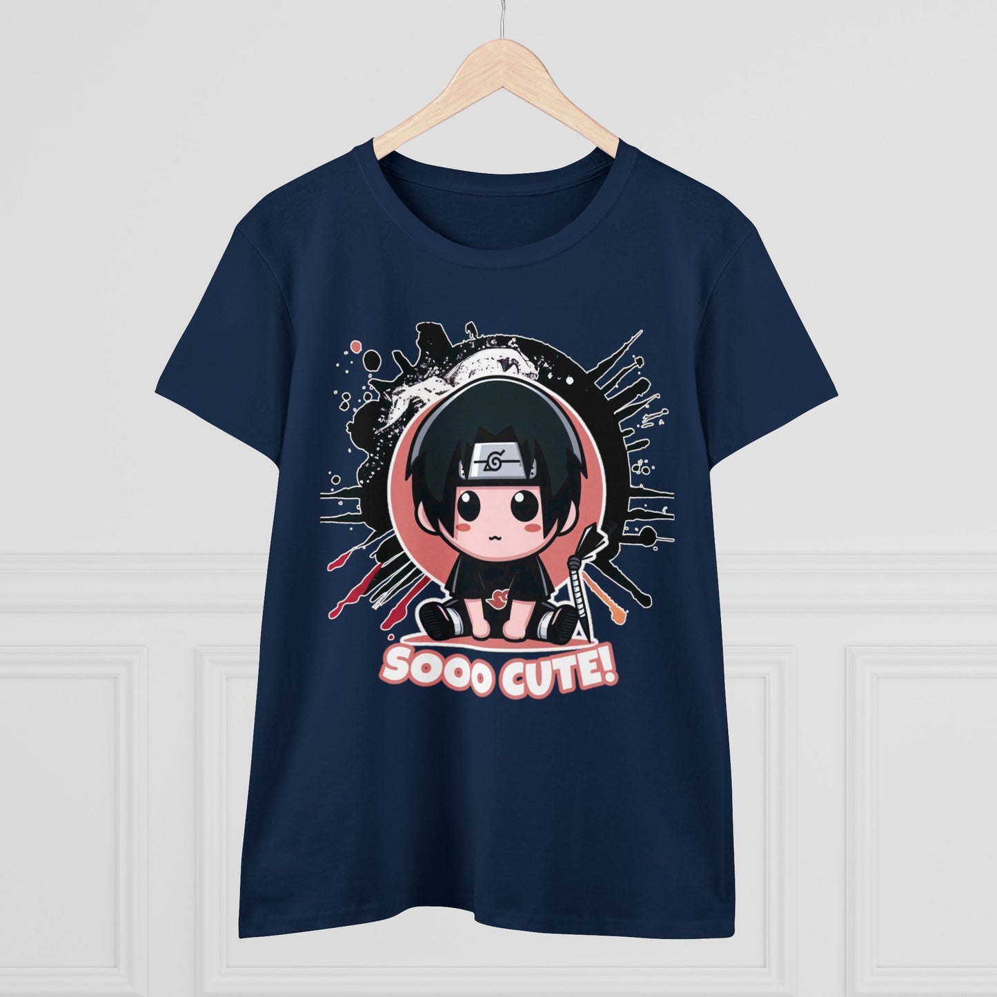 Cute Edition, Small but Deadly: Itty Bitty Ninja β Because Genjutsu Starts Early! Women's Graphic Tee