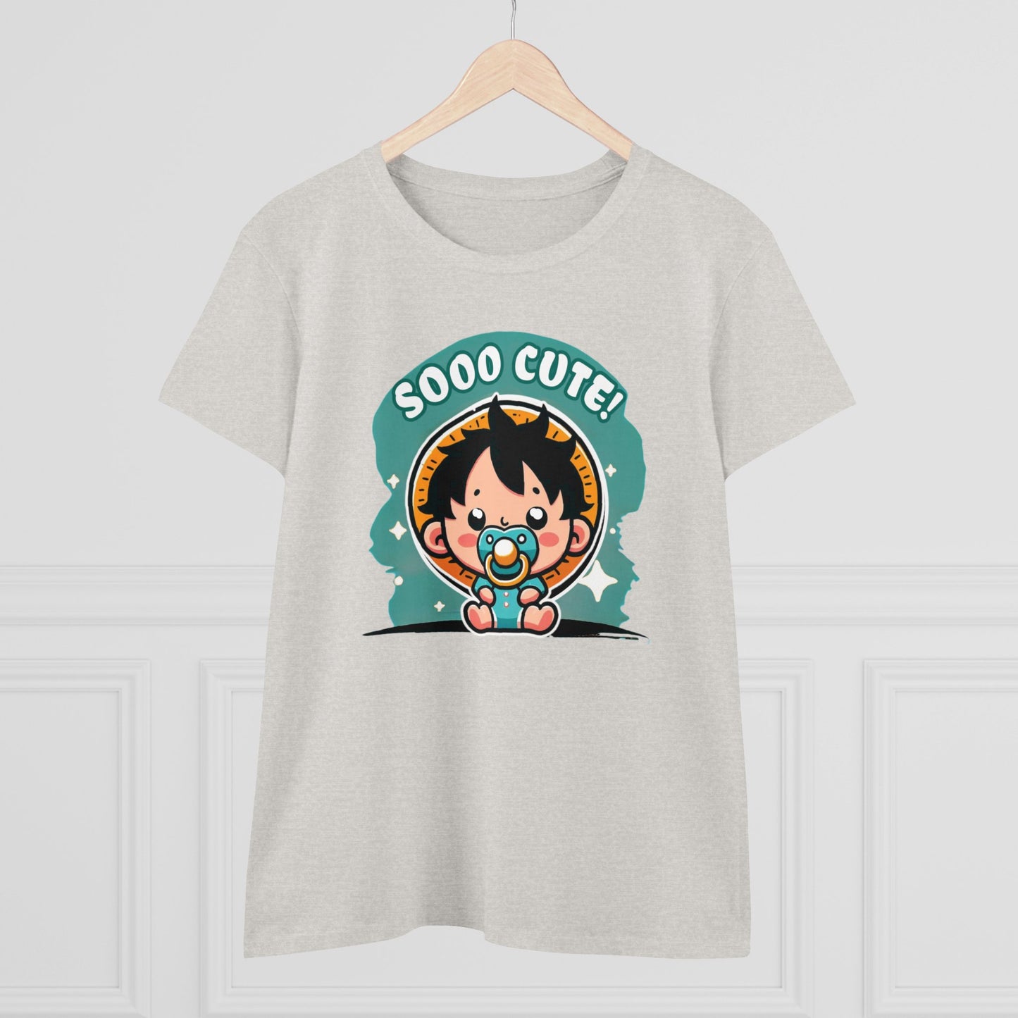 Cute Edition: Baby Gum Gum Pirate King Women's Cotton Graphic Tee