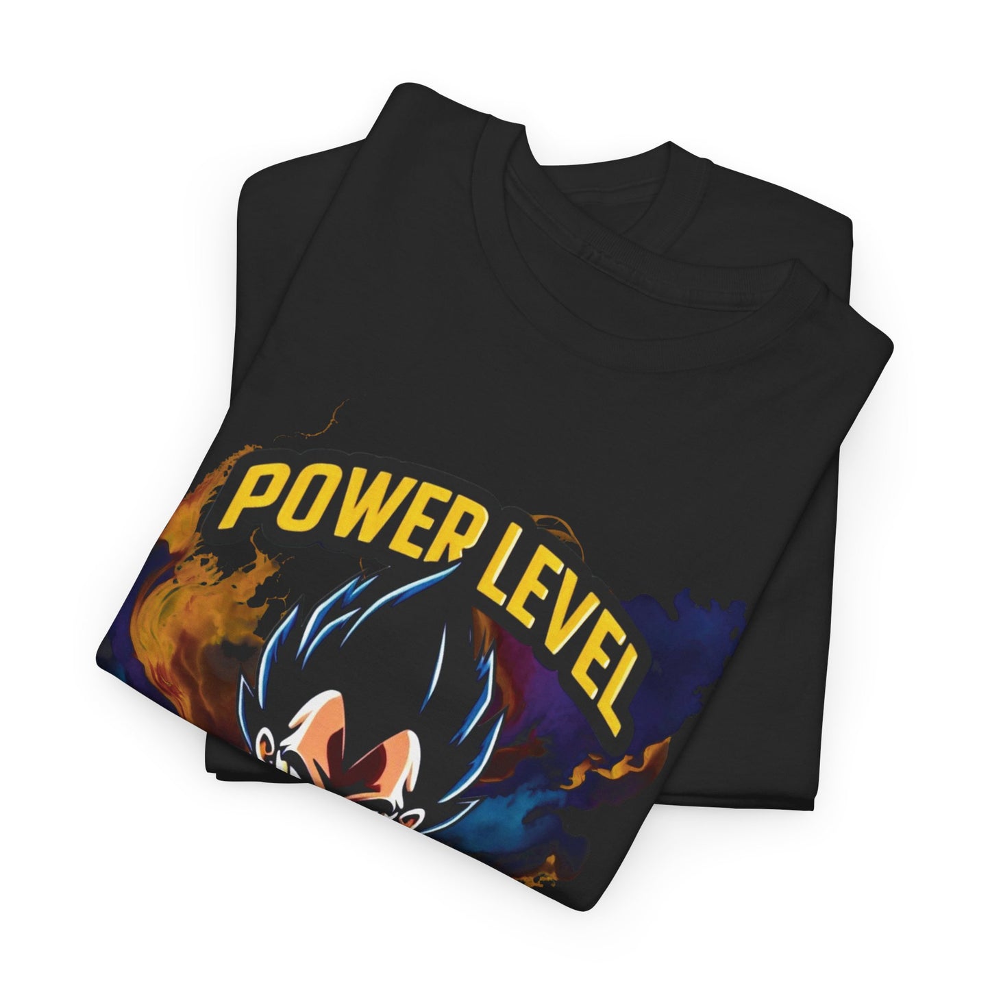 Iconic quote "Power level Over 9000" Unisex Heavy Cotton Tee