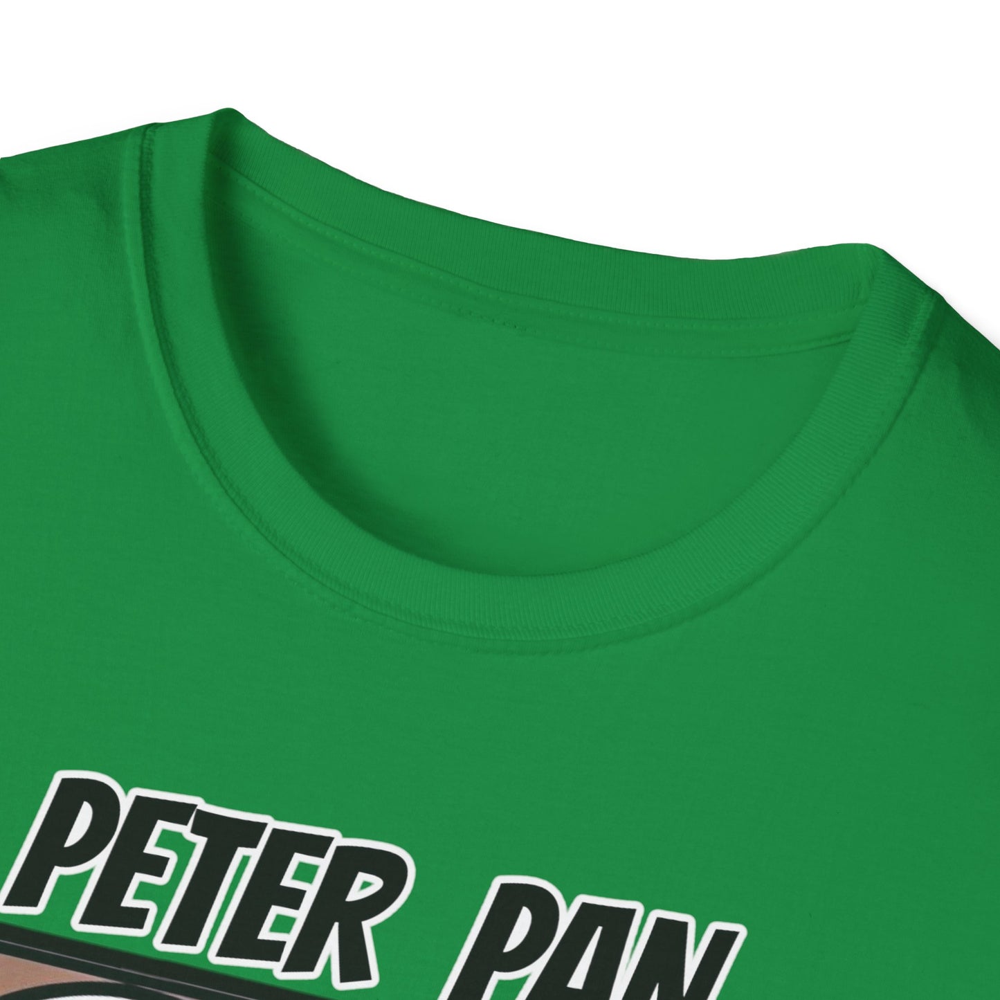 Peter Pan Wisdom, Embrace the Softness of 100% Cotton and the Reality that Adulting is Hard Graphic Tee for the Forever Young at Heart