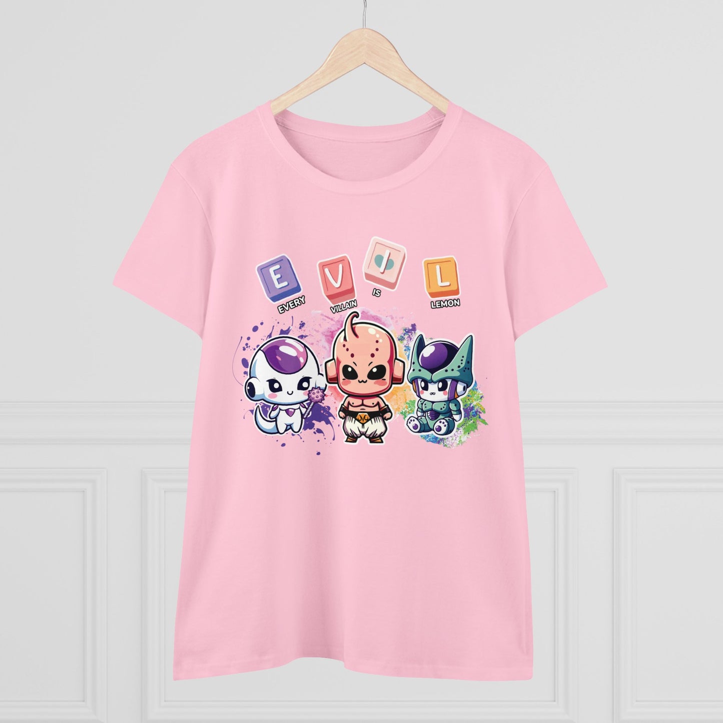 Tiny Tyrants of the Galaxy: Every Villain Is Lemon  – Death by Cuteness!, Women's Cotton Graphic Tee