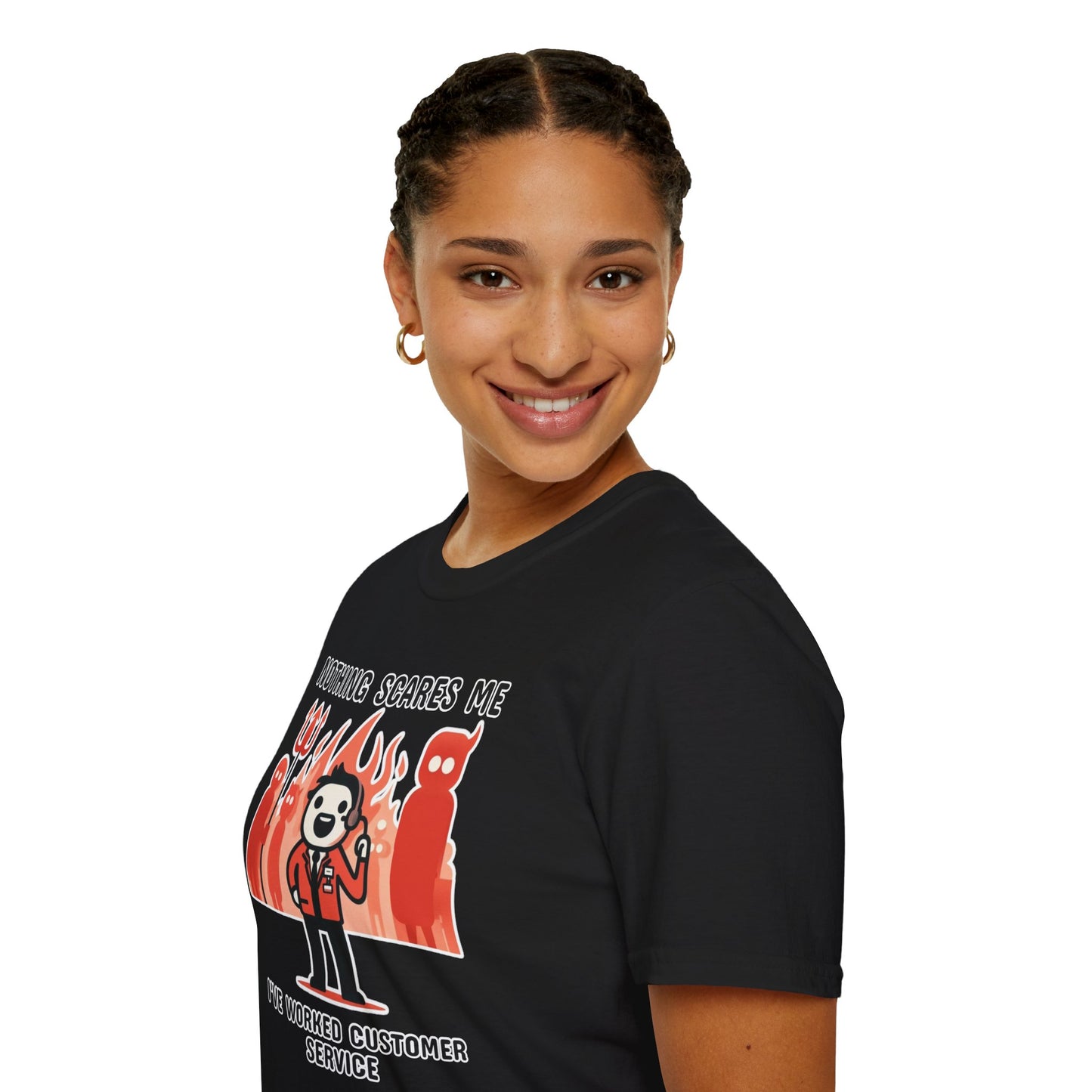 Customer Service Survivor: Thriving in Hell and Still Smiling! Unisex Graphic Tee
