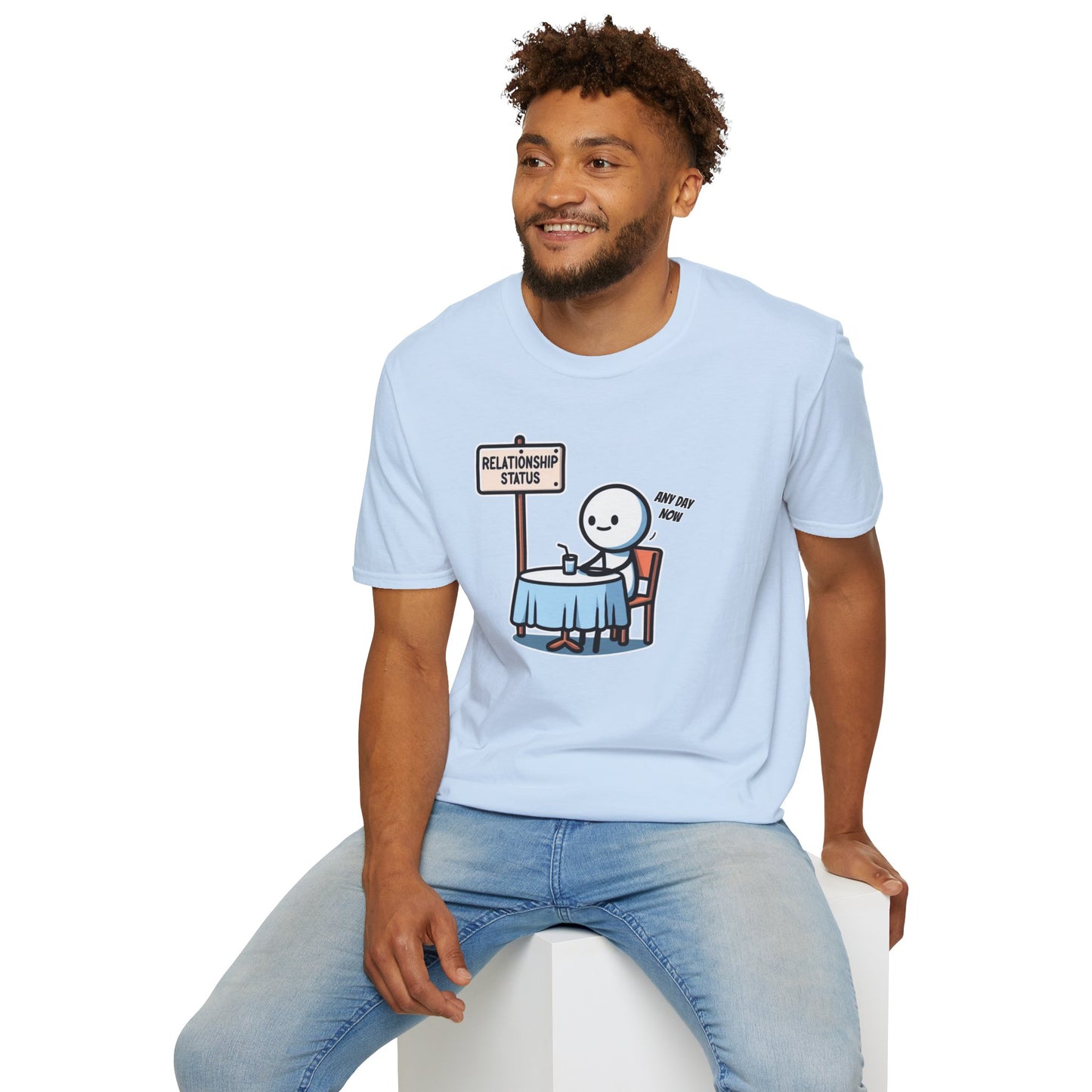 Relationship Status: Cotton Comedian Edition  'In a Relationship with Patience' Unisex Tee