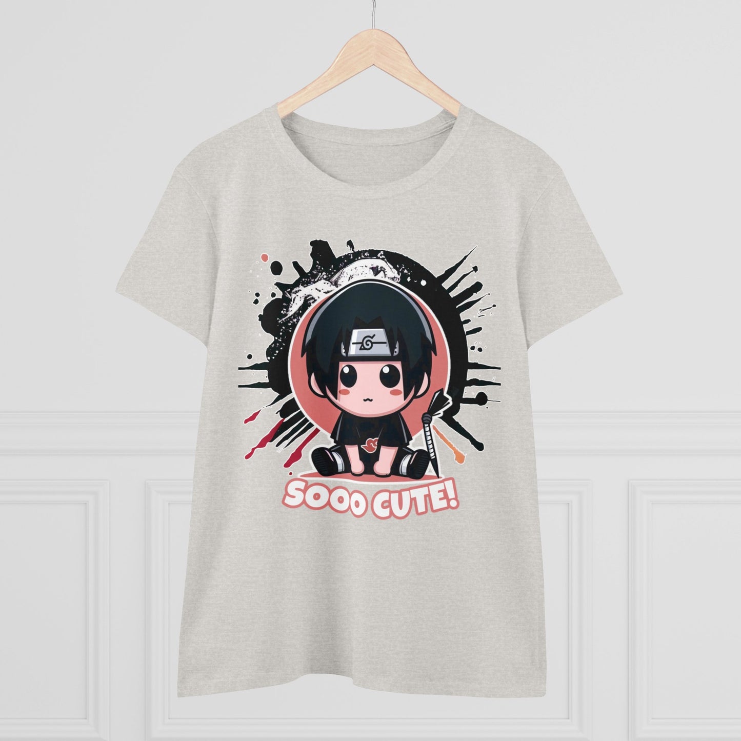 Cute Edition, Small but Deadly: Itty Bitty Ninja β Because Genjutsu Starts Early! Women's Graphic Tee