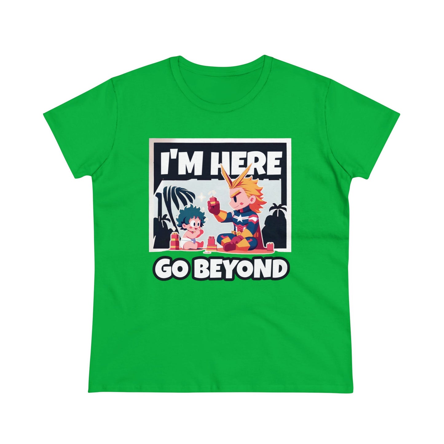 Mighty Playdate: Building Dreams in Cotton Comfort! Women's Graphic Tee