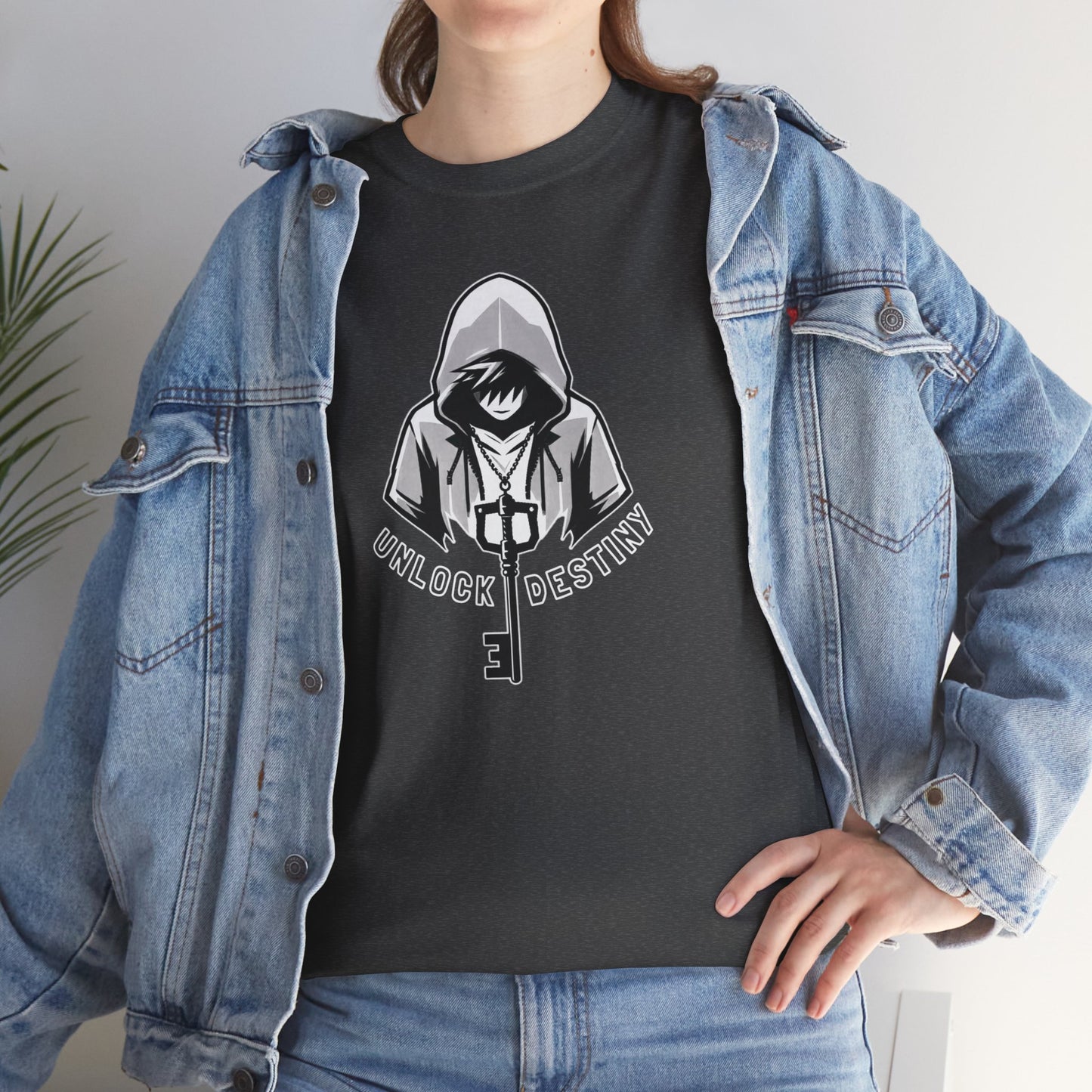 Hooded Hero: Keyblade Quest, Unisex Heavy Cotton Tee