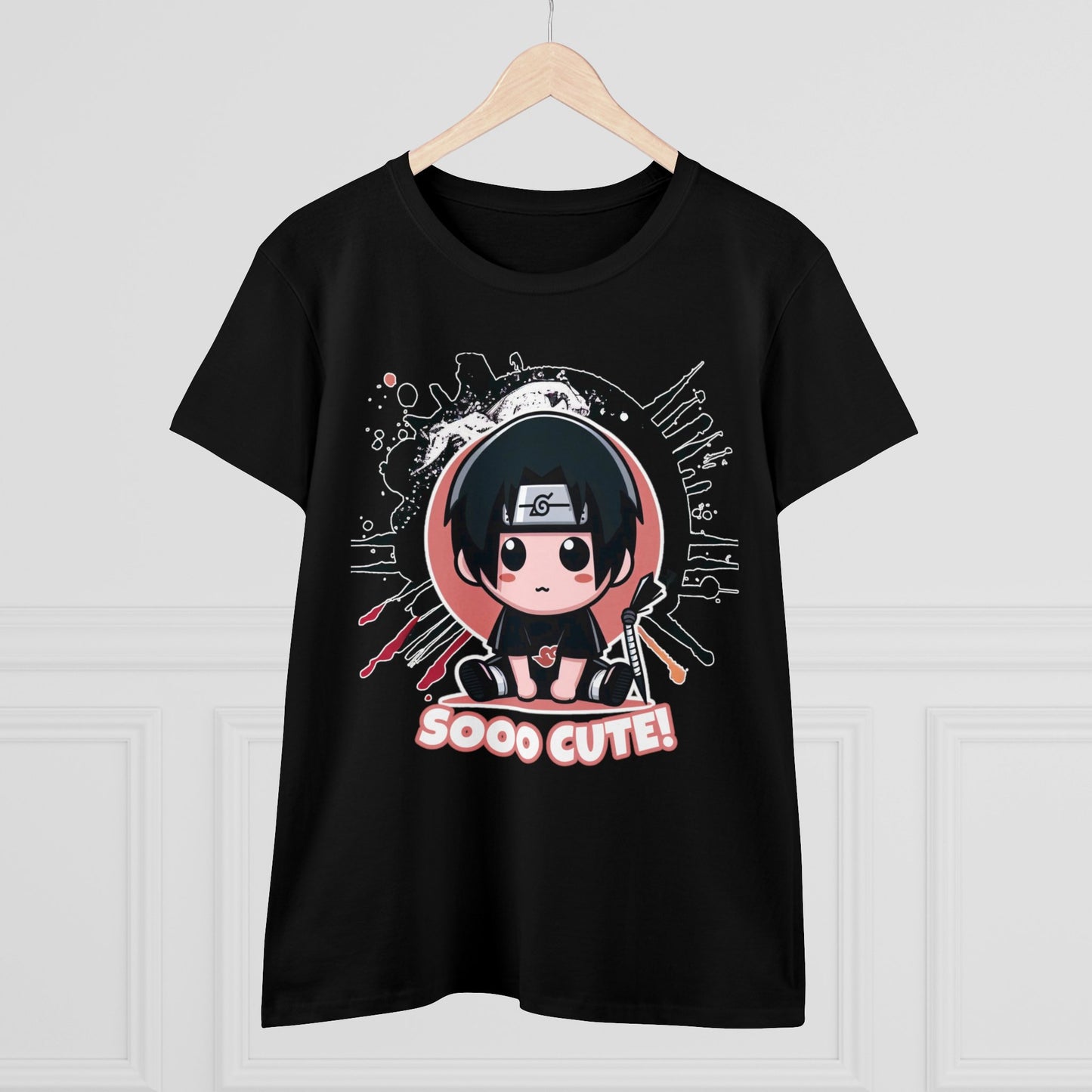 Cute Edition, Small but Deadly: Itty Bitty Ninja β Because Genjutsu Starts Early! Women's Graphic Tee