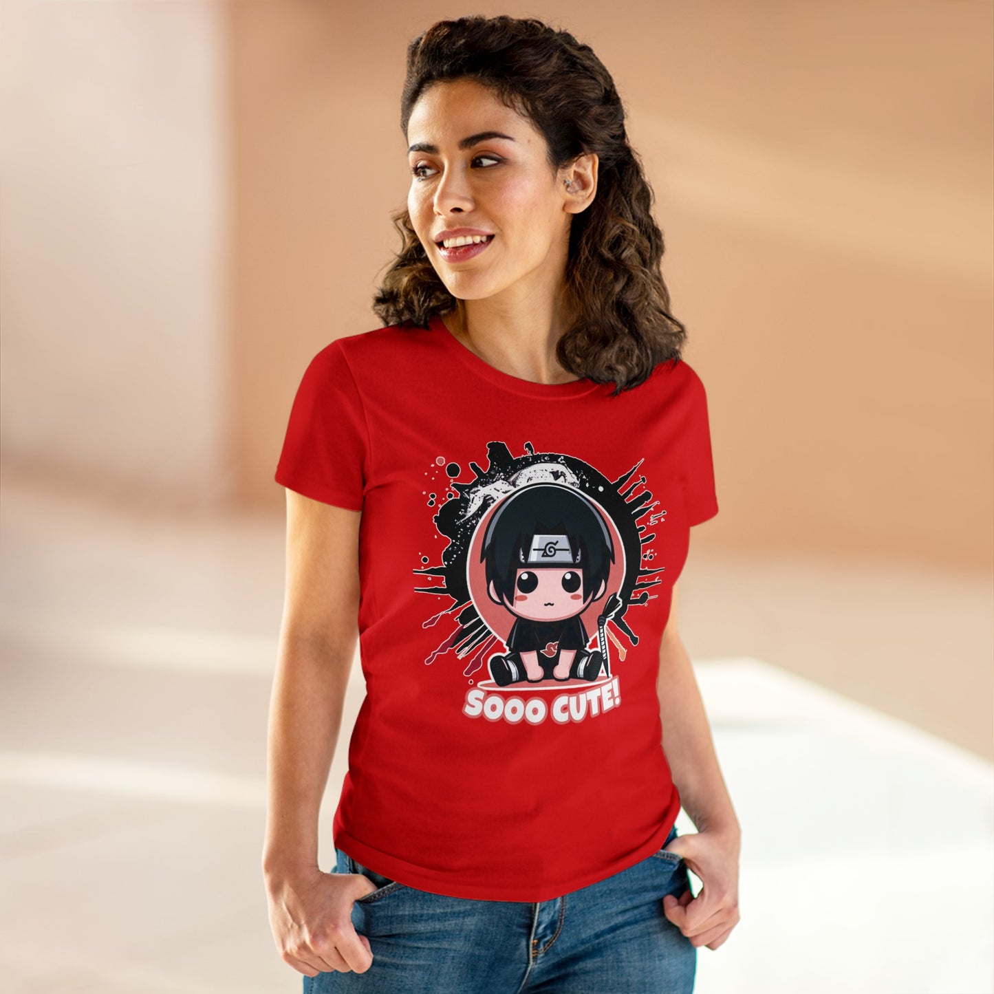 Cute Edition, Small but Deadly: Itty Bitty Ninja β Because Genjutsu Starts Early! Women's Graphic Tee