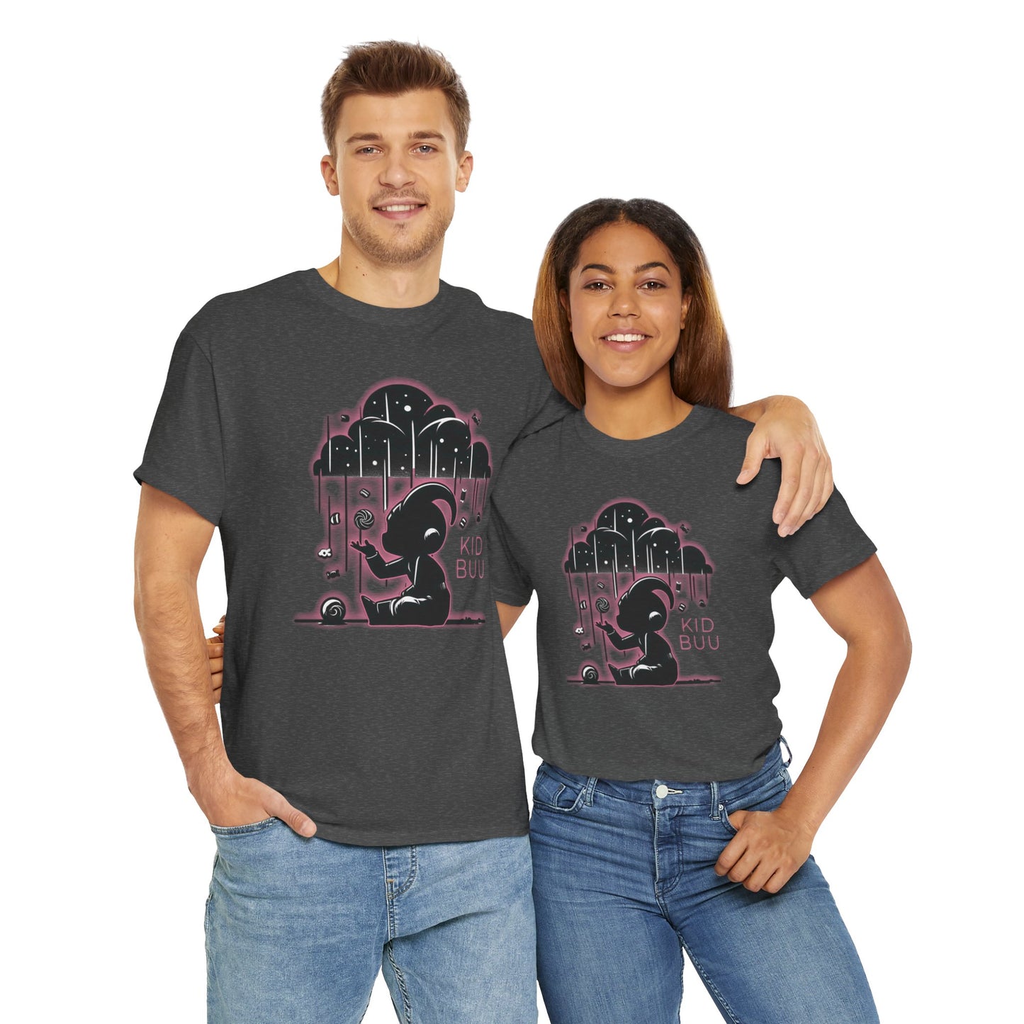 Candy Catastrophe: Rain of Sweets Unisex Heavy Cotton Tee