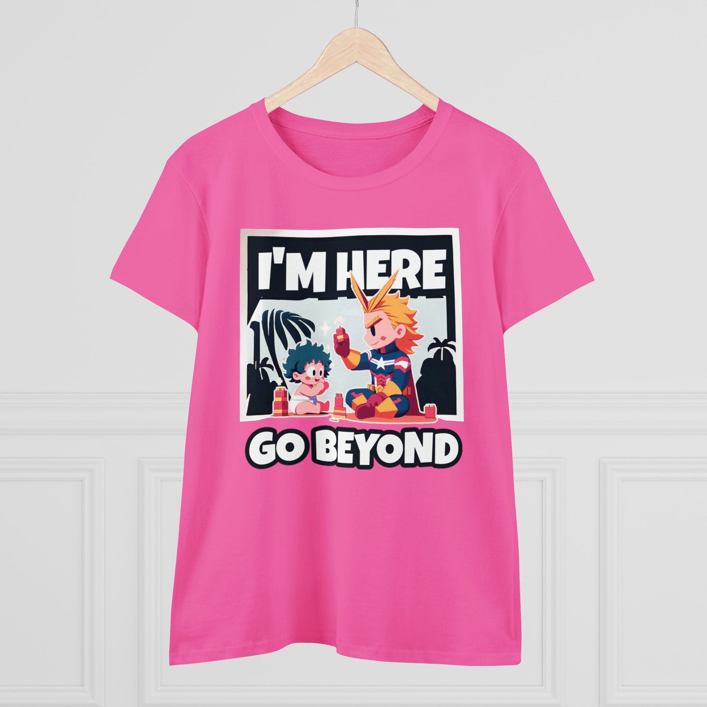 Mighty Playdate: Building Dreams in Cotton Comfort! Women's Graphic Tee