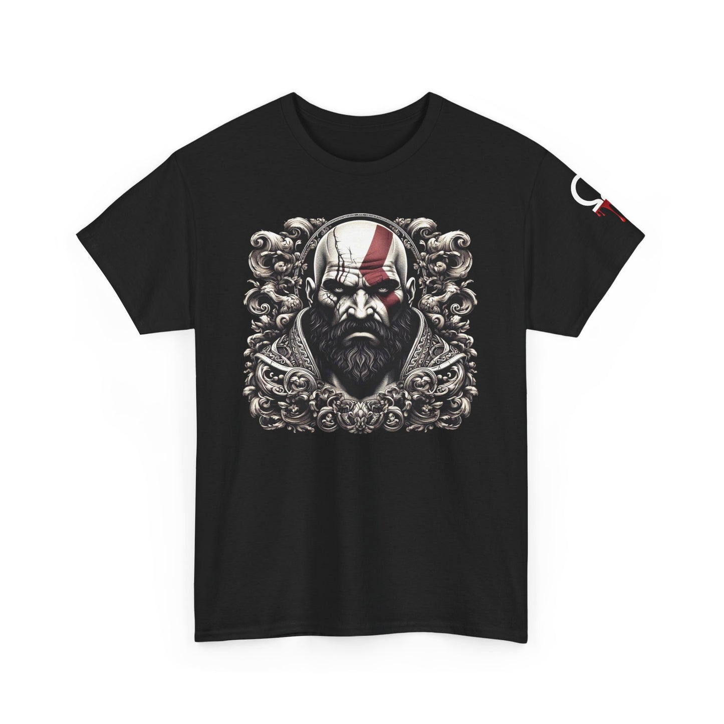 Baroque God of War: Ornate Splendor, Unisex Graphic Tee