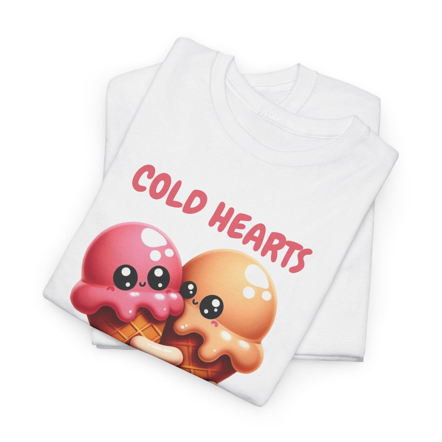 Cold hearts, warm embrace - Unisex Heavy Cotton Tee