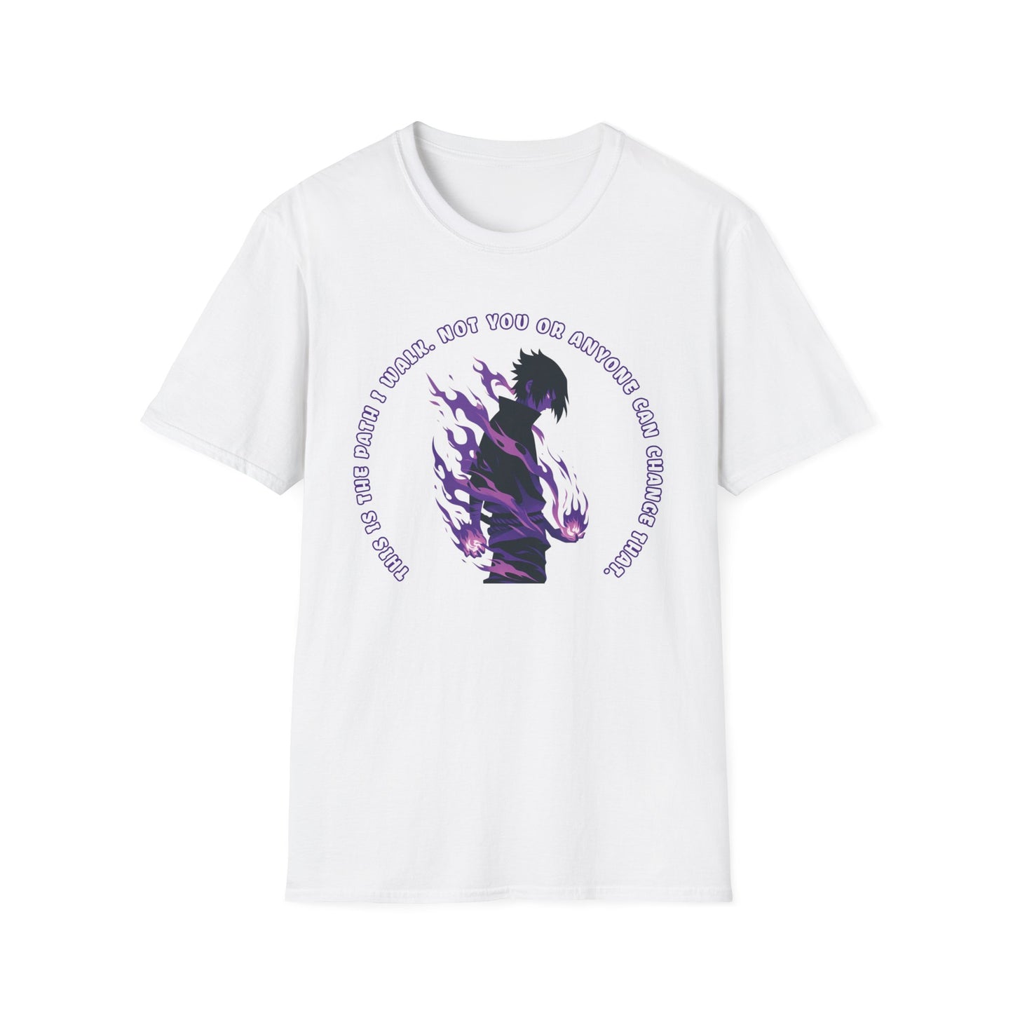 Sasuke's Resolve: Uchiha Strength Unisex Graphic Tee