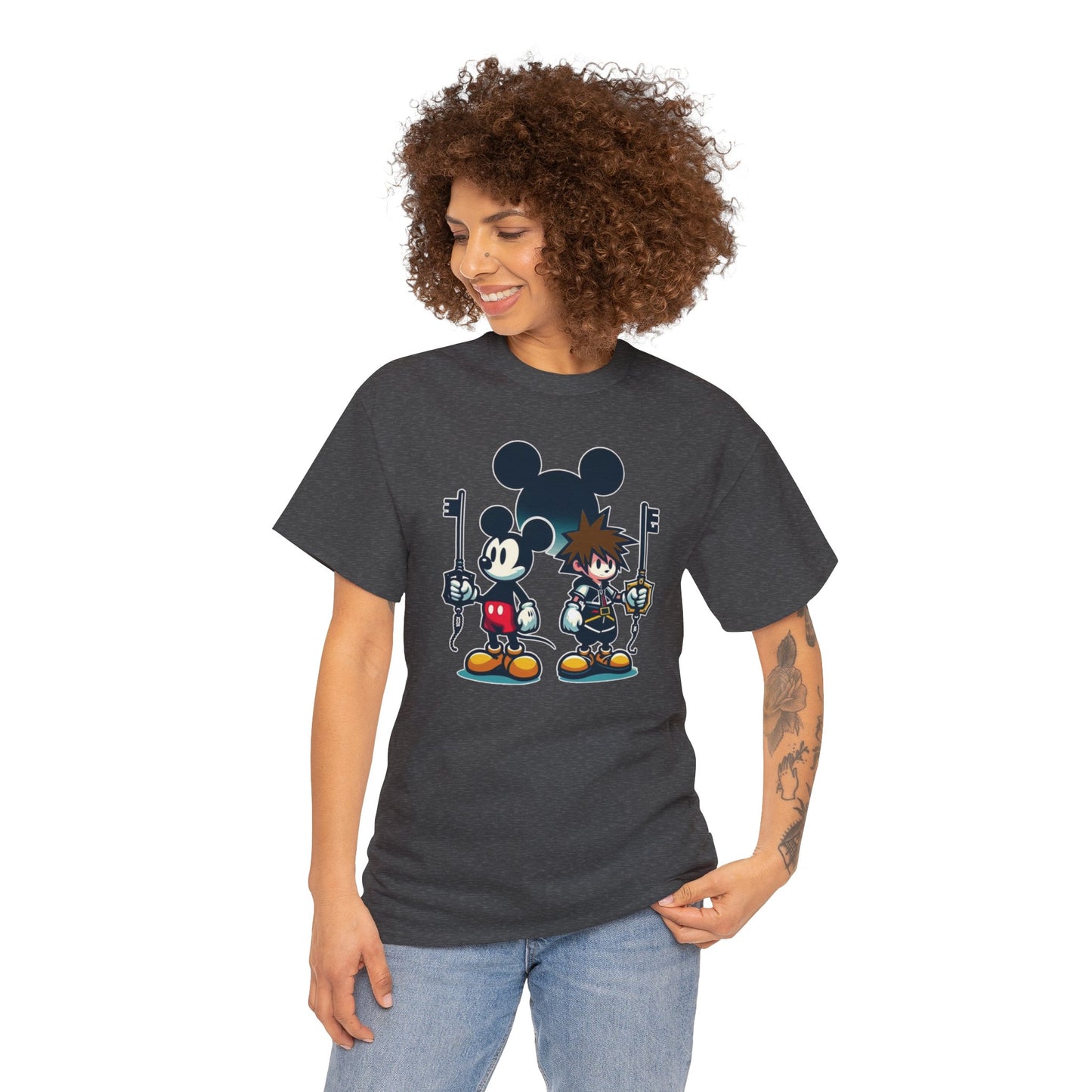 KeyBlade Warriors Unite, Unisex Heavy Cotton Tee