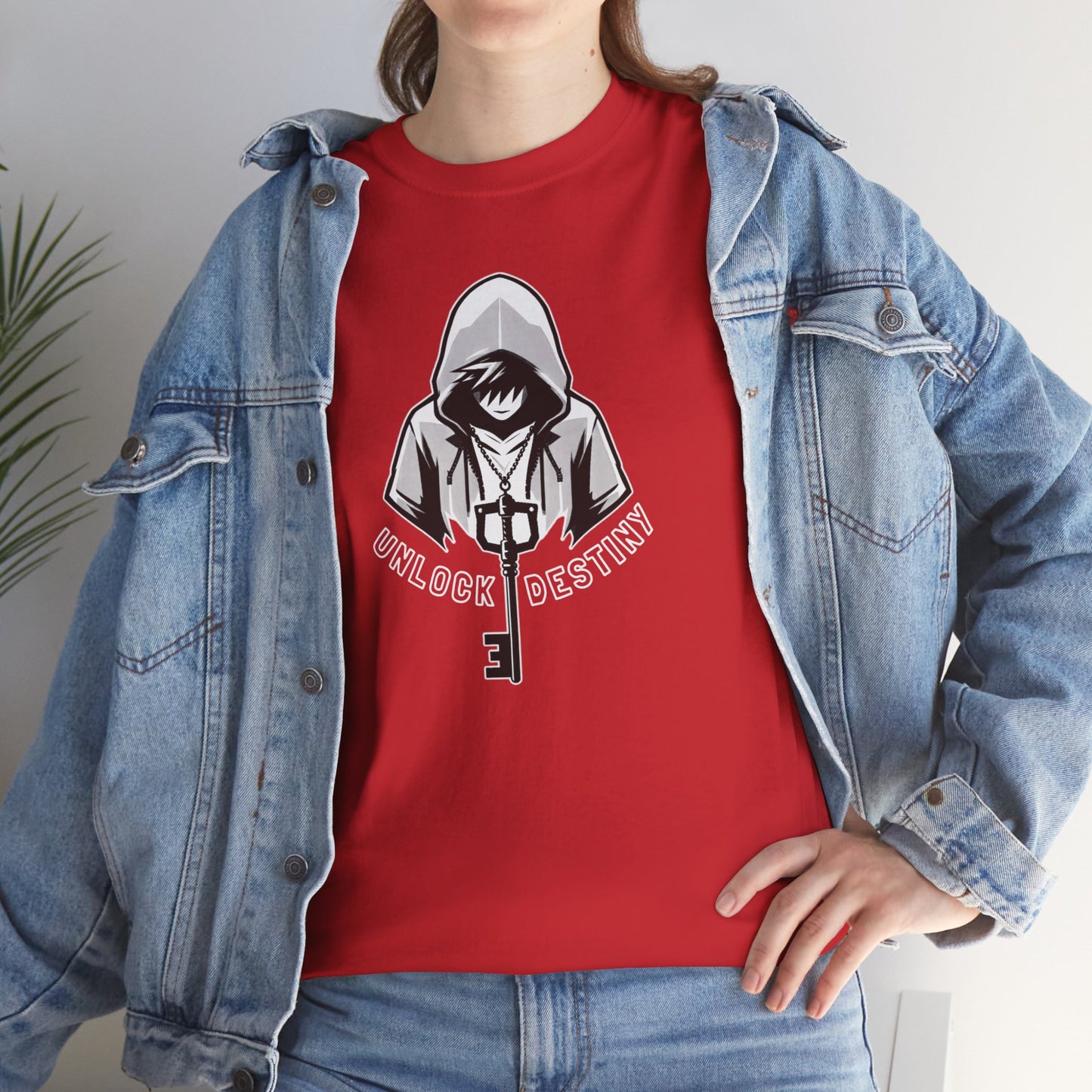 Hooded Hero: Keyblade Quest, Unisex Heavy Cotton Tee