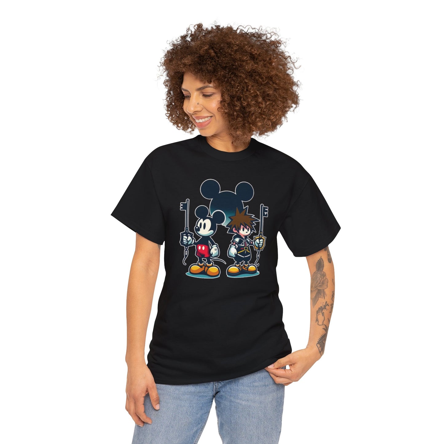 KeyBlade Warriors Unite, Unisex Heavy Cotton Tee