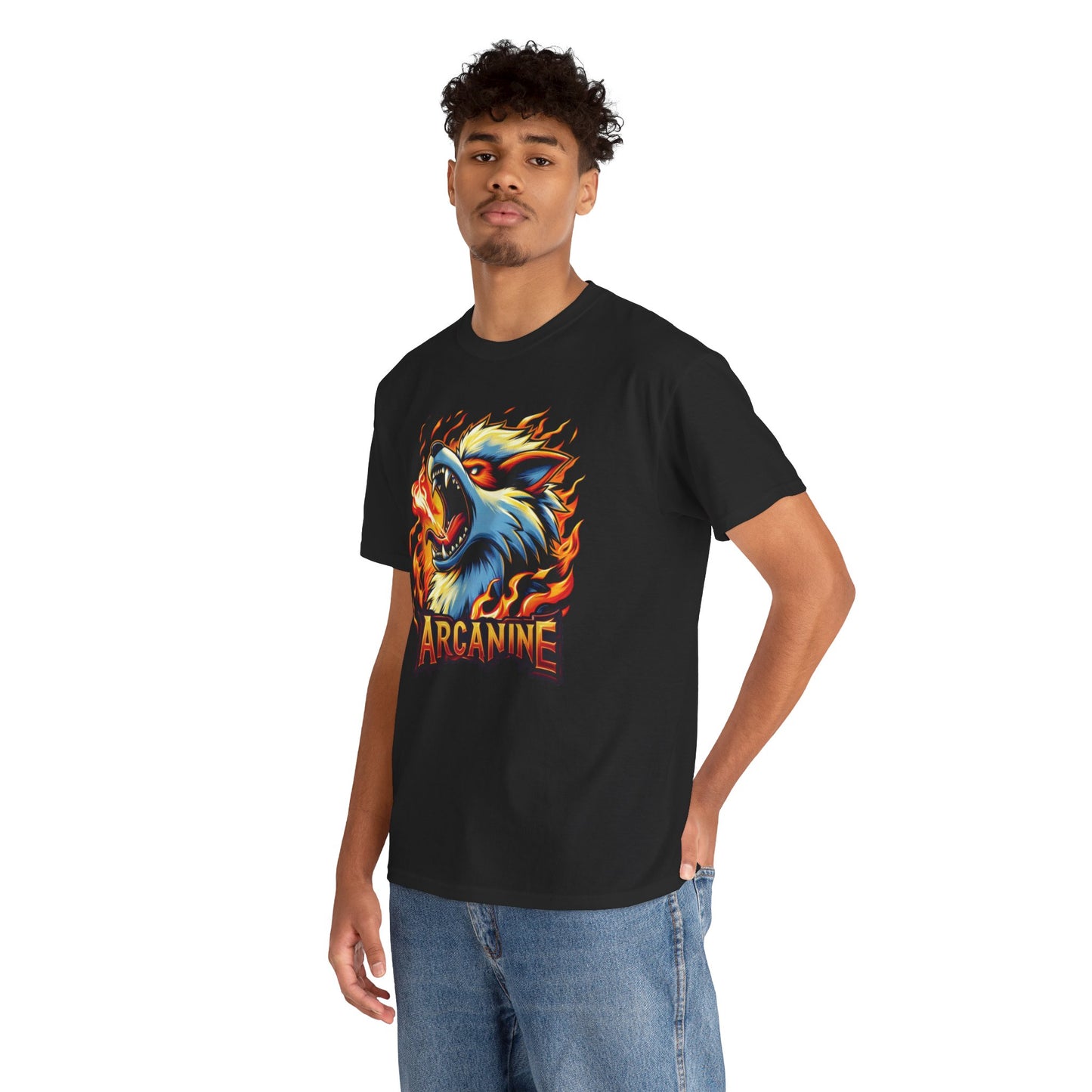Blazing Arcanine Roar Tee Unisex Heavy cotton Tee