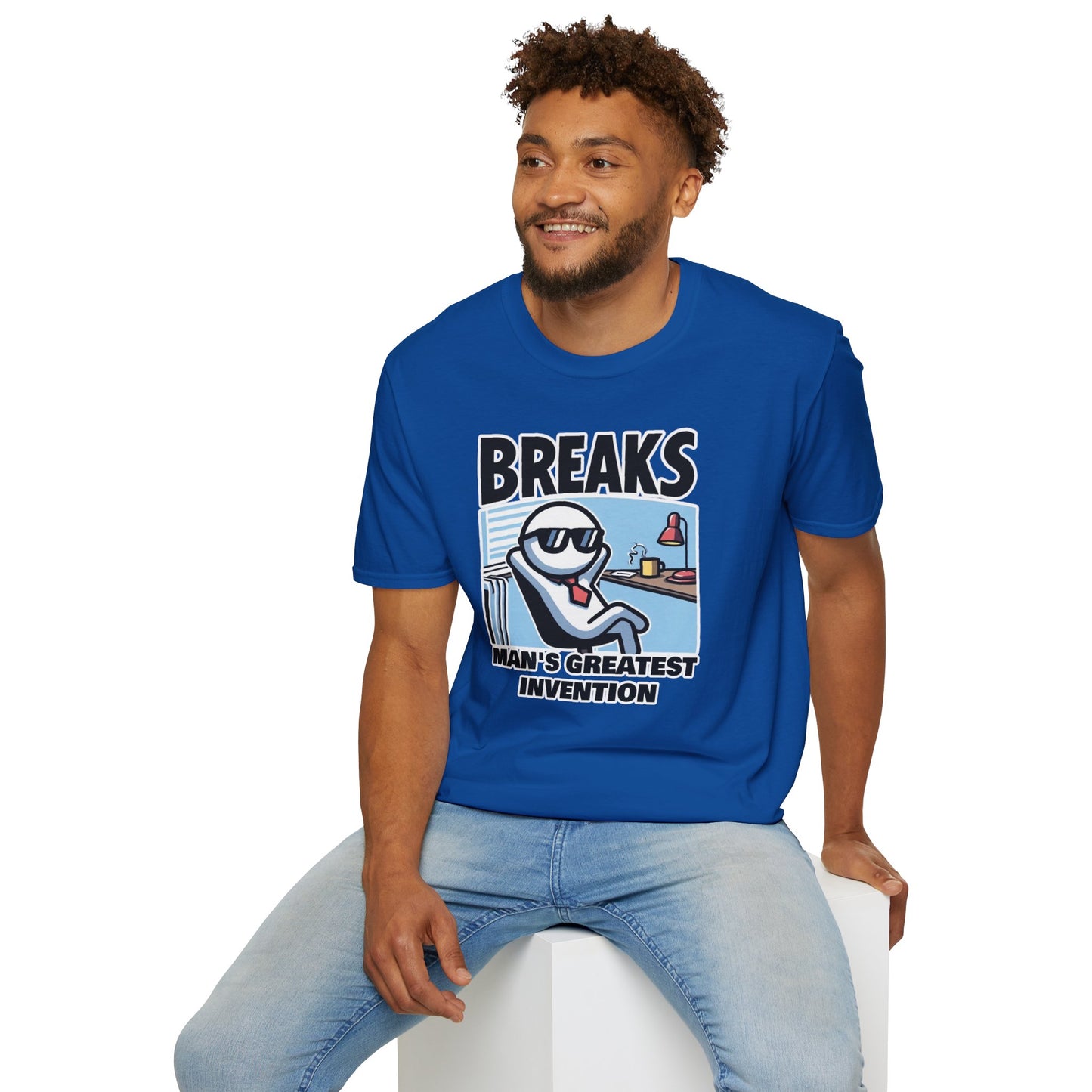 Break Time Bandit: Best Moments Happen on break...Unisex Graphics Tee