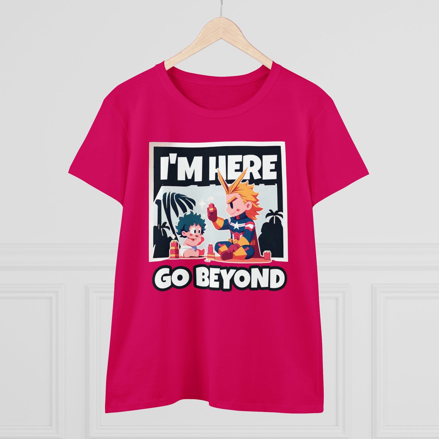 Mighty Playdate: Building Dreams in Cotton Comfort! Women's Graphic Tee