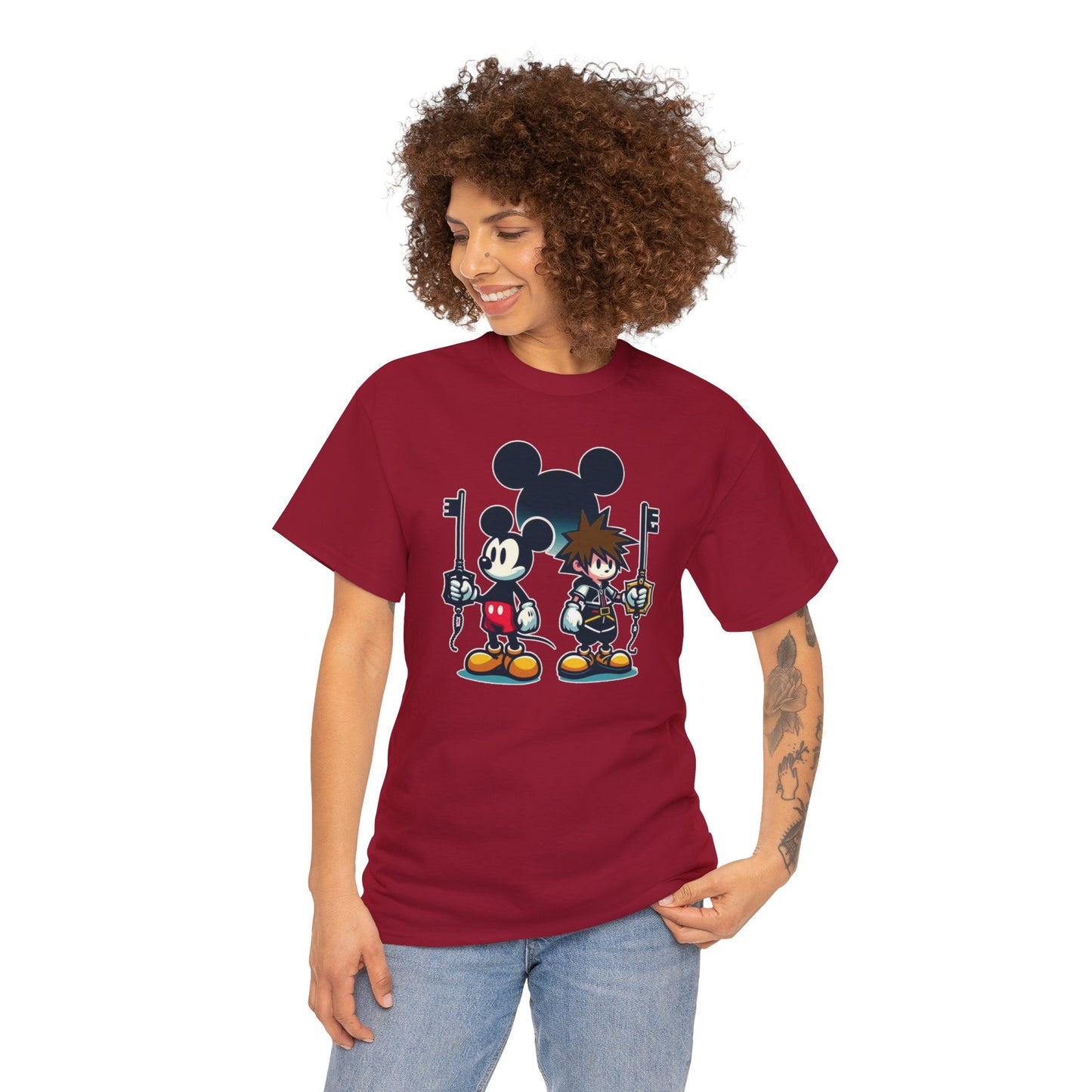 KeyBlade Warriors Unite, Unisex Heavy Cotton Tee