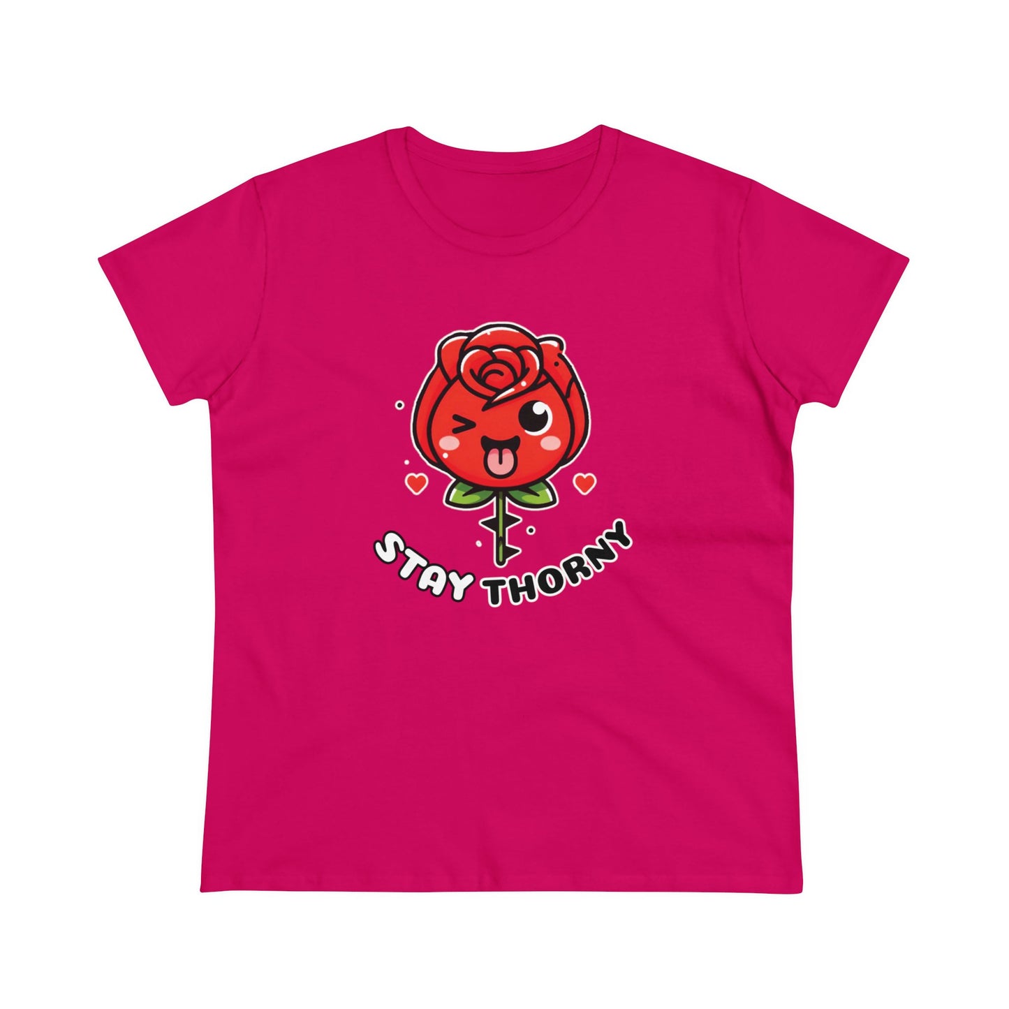 Women's Graphic Tee, Stay Thorny Soft style