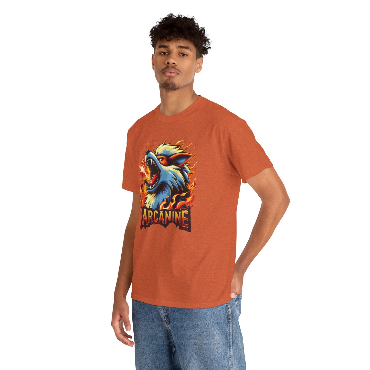Blazing Arcanine Roar Tee Unisex Heavy cotton Tee