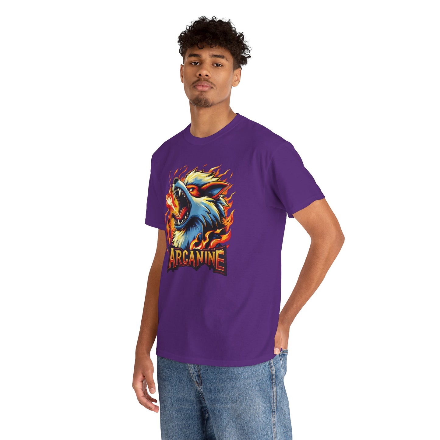 Blazing Arcanine Roar Tee Unisex Heavy cotton Tee