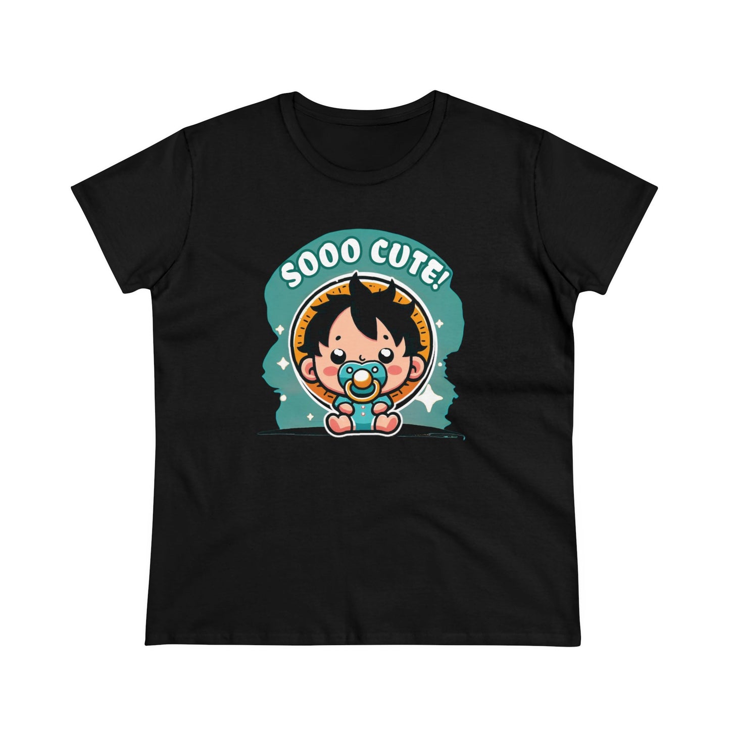 Cute Edition: Baby Gum Gum Pirate King Women's Cotton Graphic Tee